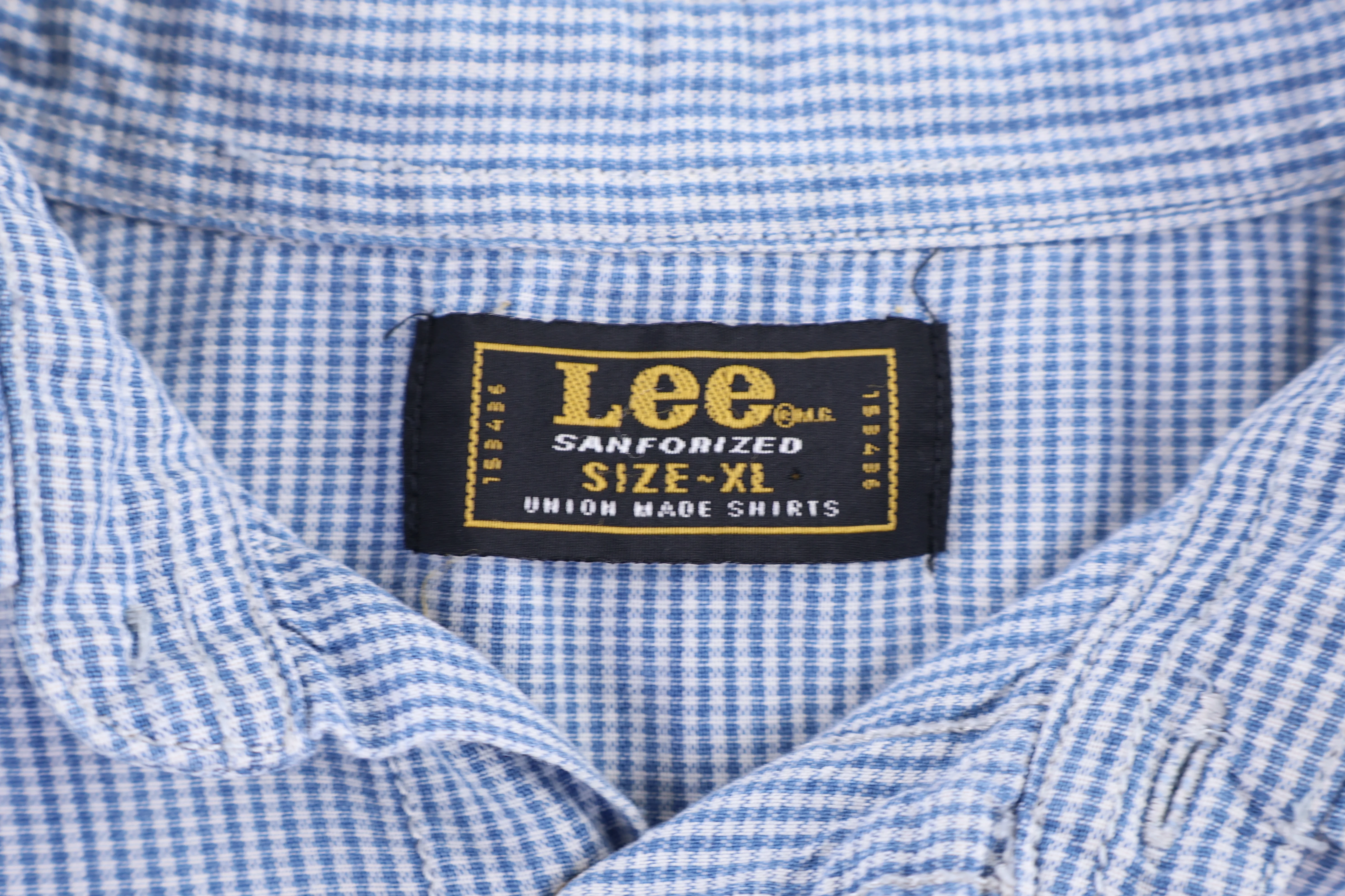 90's Lee Sanforized Multipattern LS Button Down - Image 3
