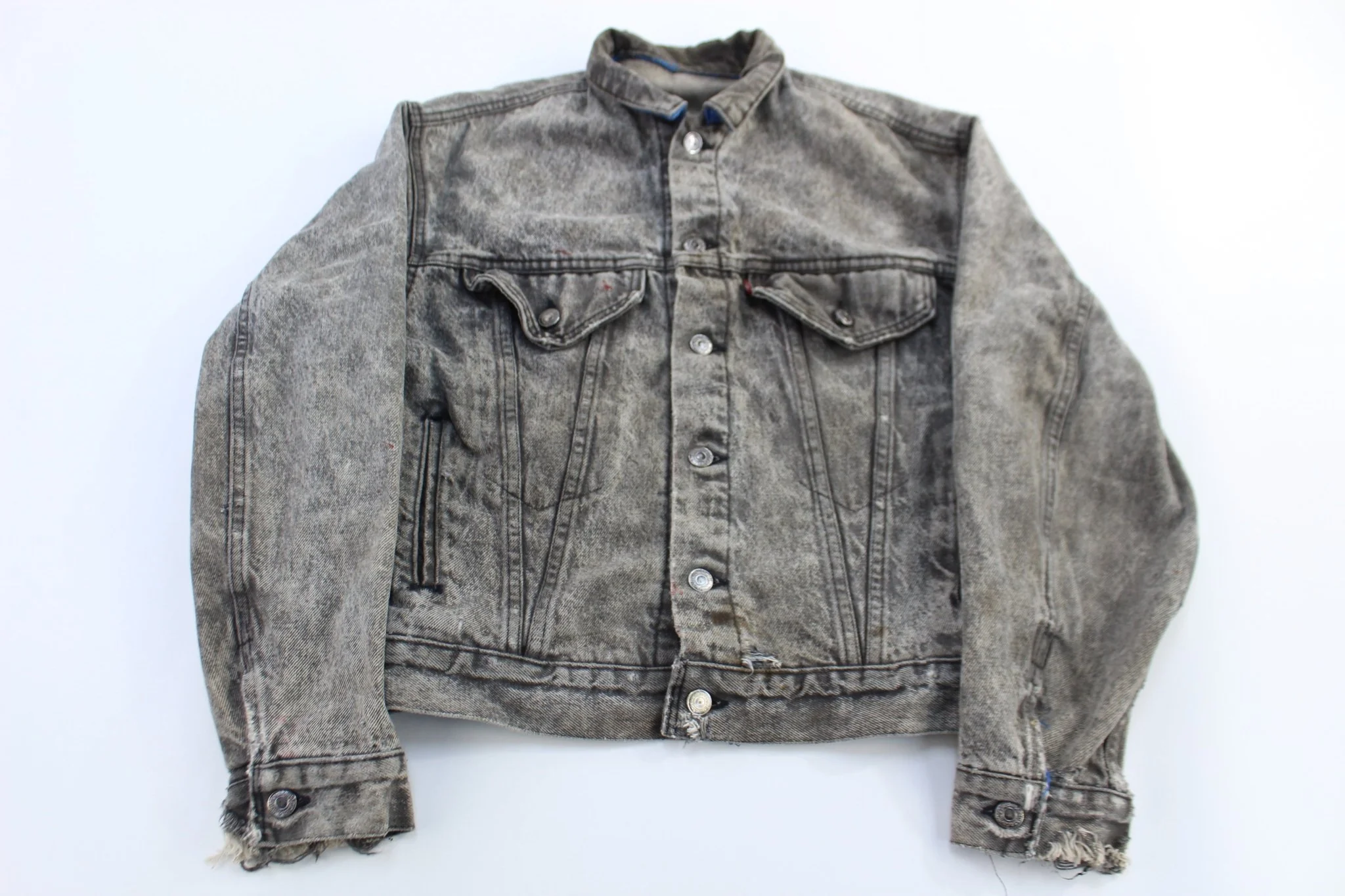 90's Levi's Acid Wash Denim Trucker Jacket