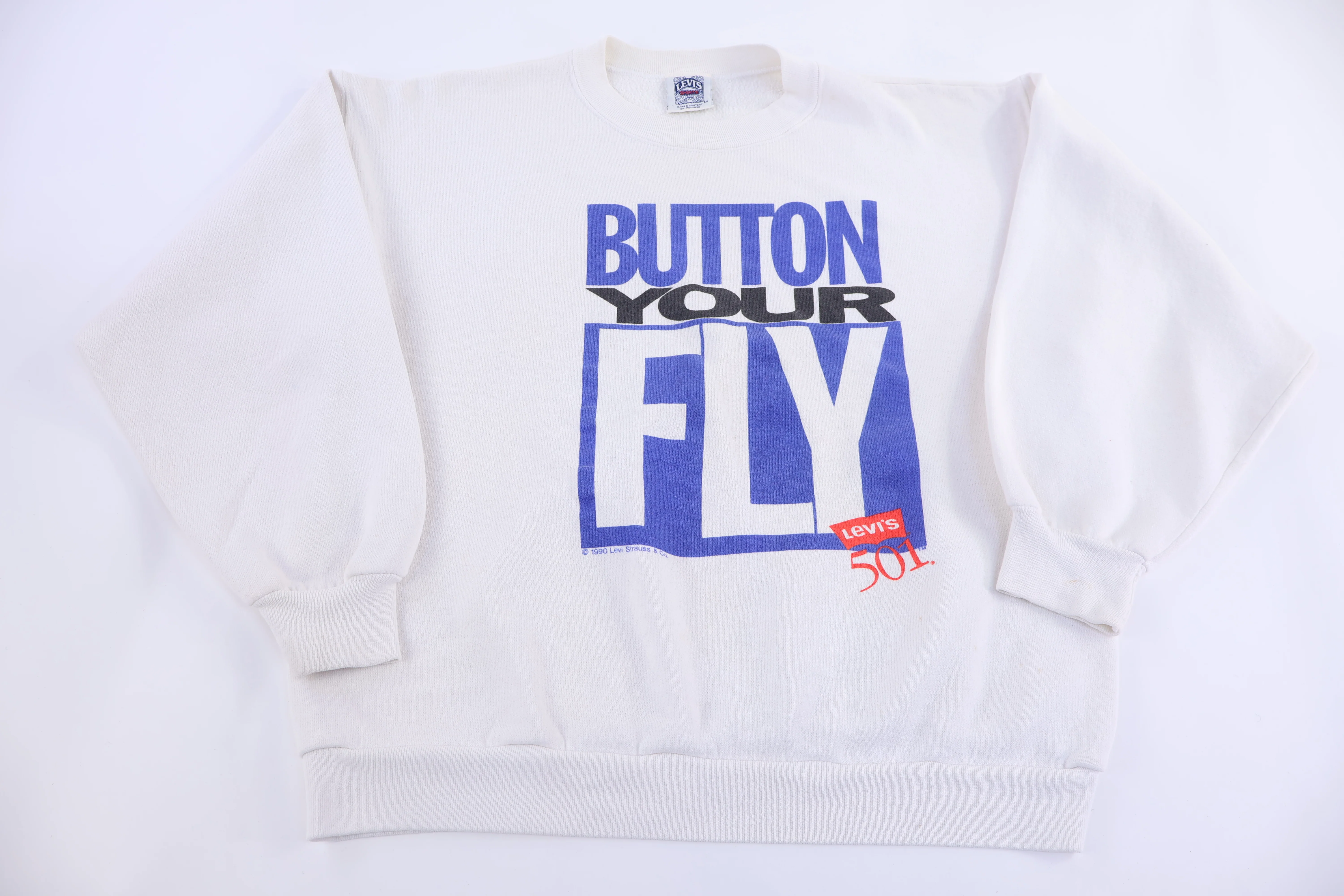 90's Levi's Button Your Fly Sweatshirt