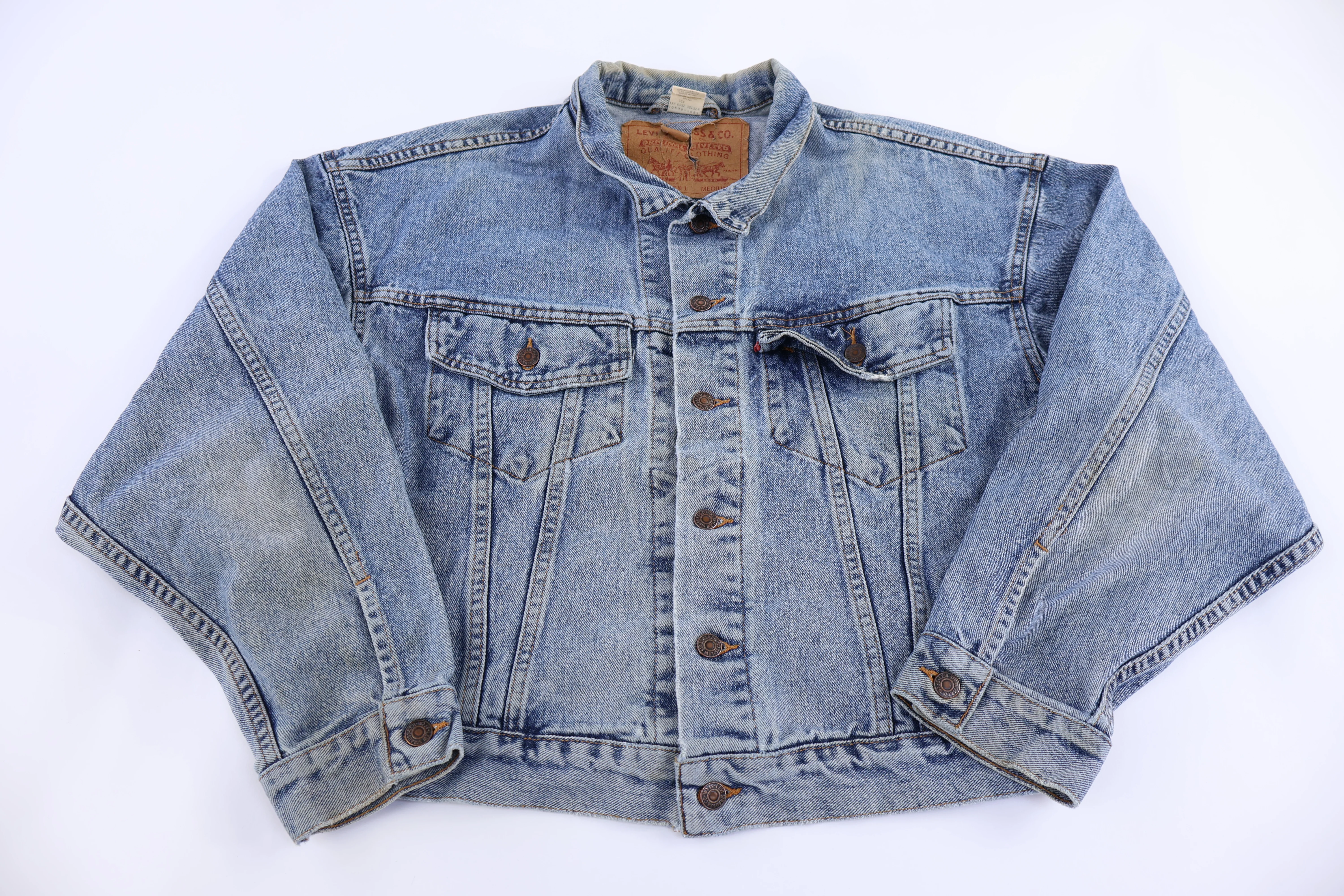 90's Levi's Light Wash Denim Jacket