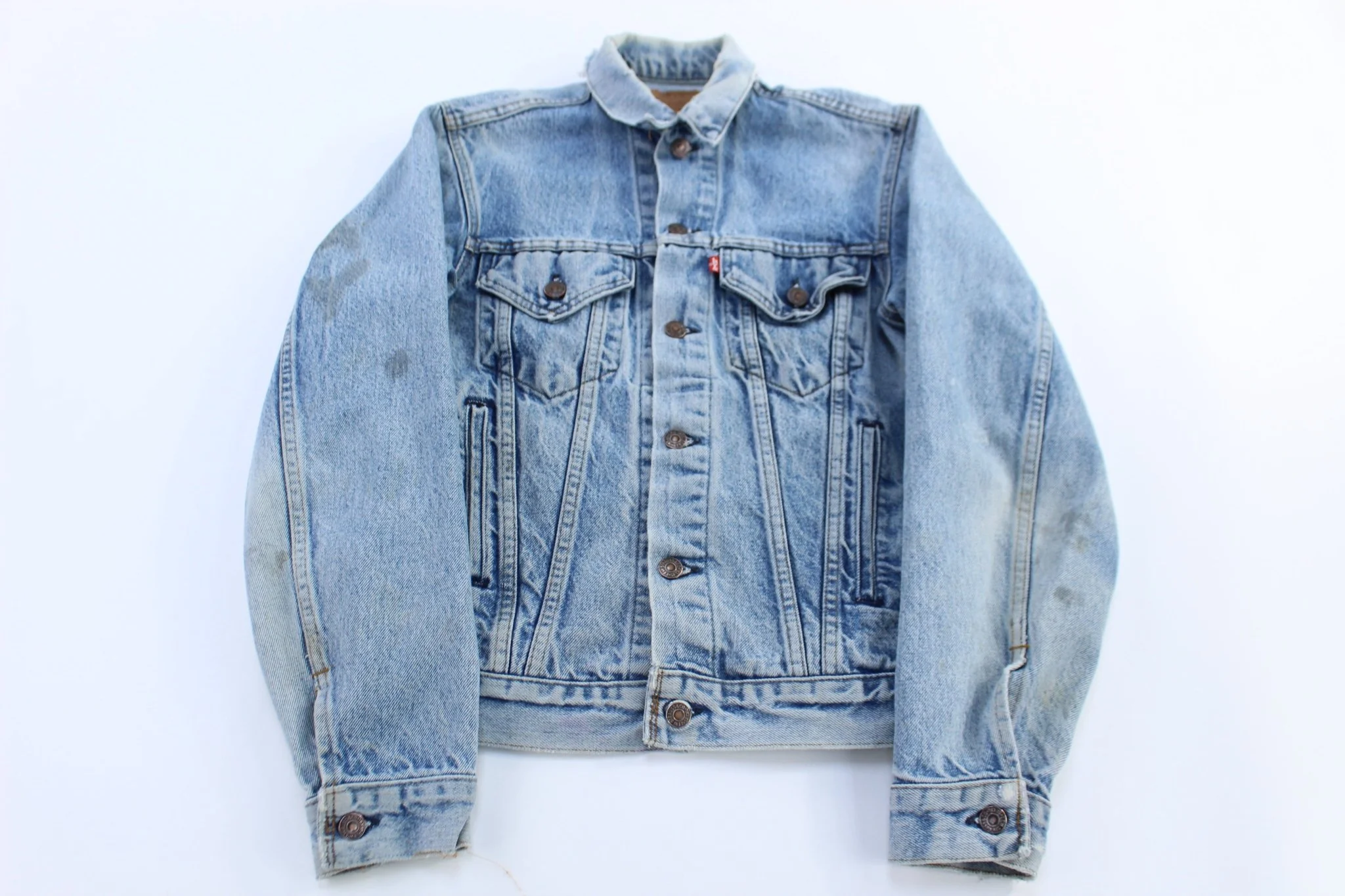 90's Levi's Light Wash Denim Trucker Jacket
