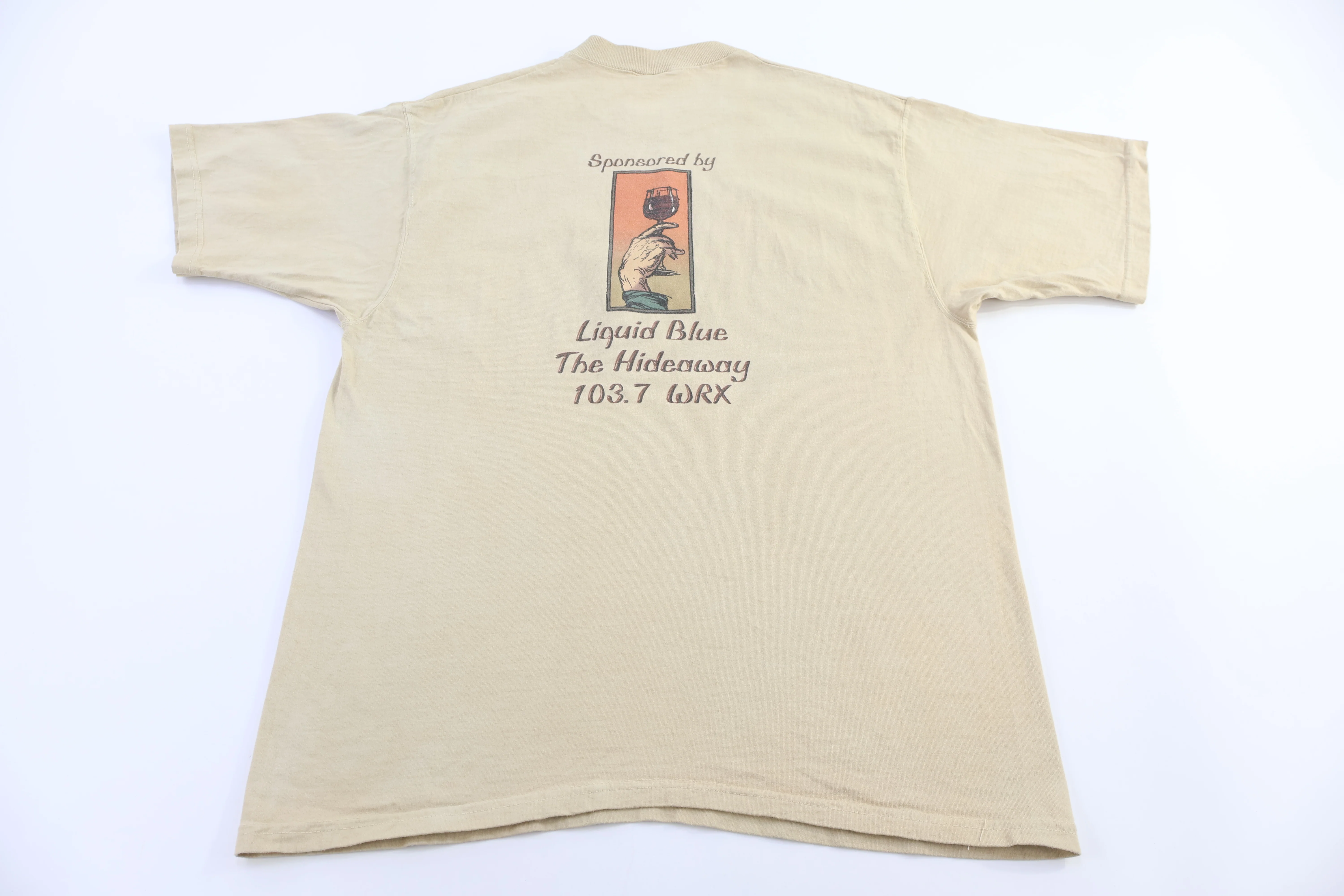 90's Liquid Blue The Hideaway T-shirt - Image 2