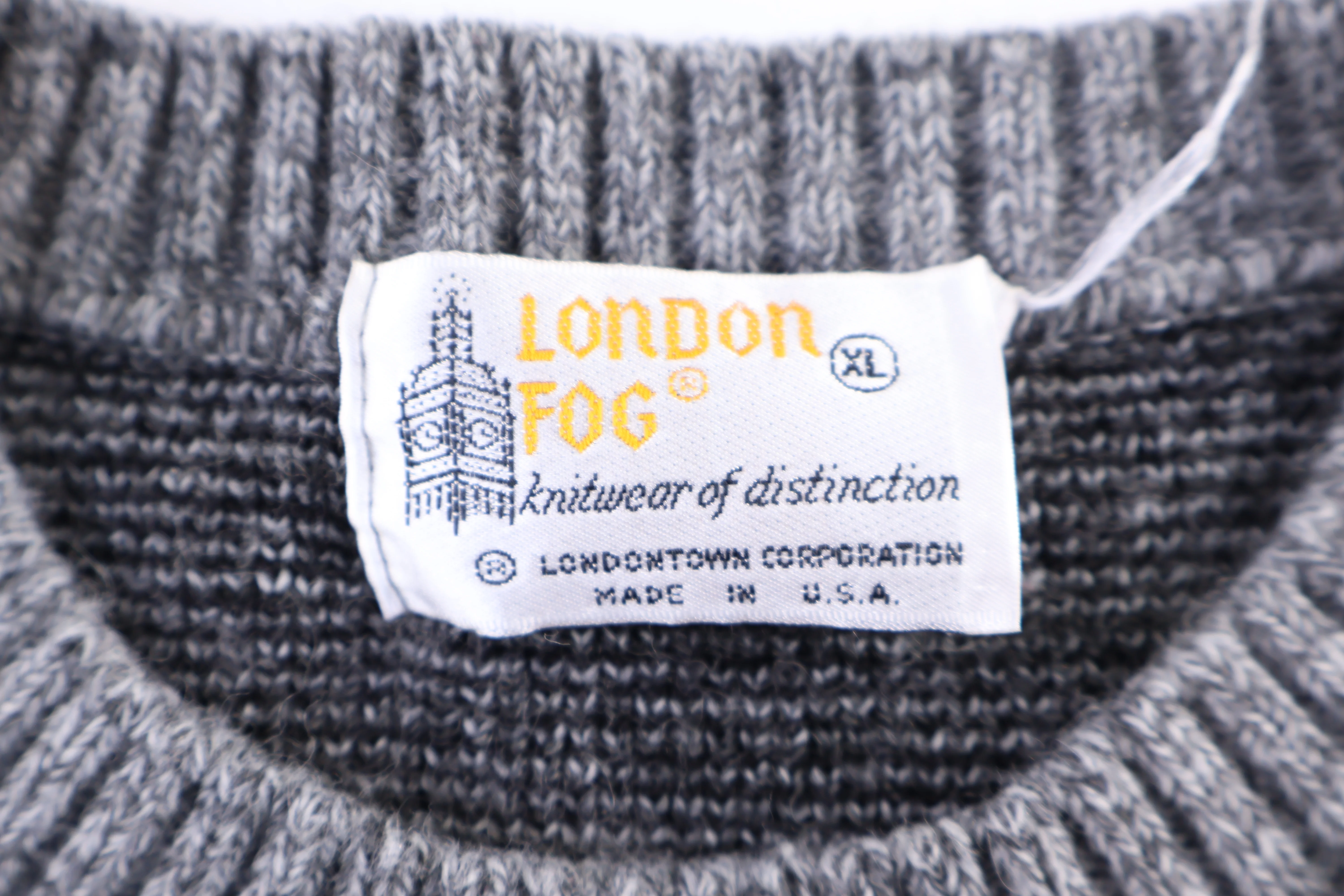 90's London Fog Knit Sweater - Image 3