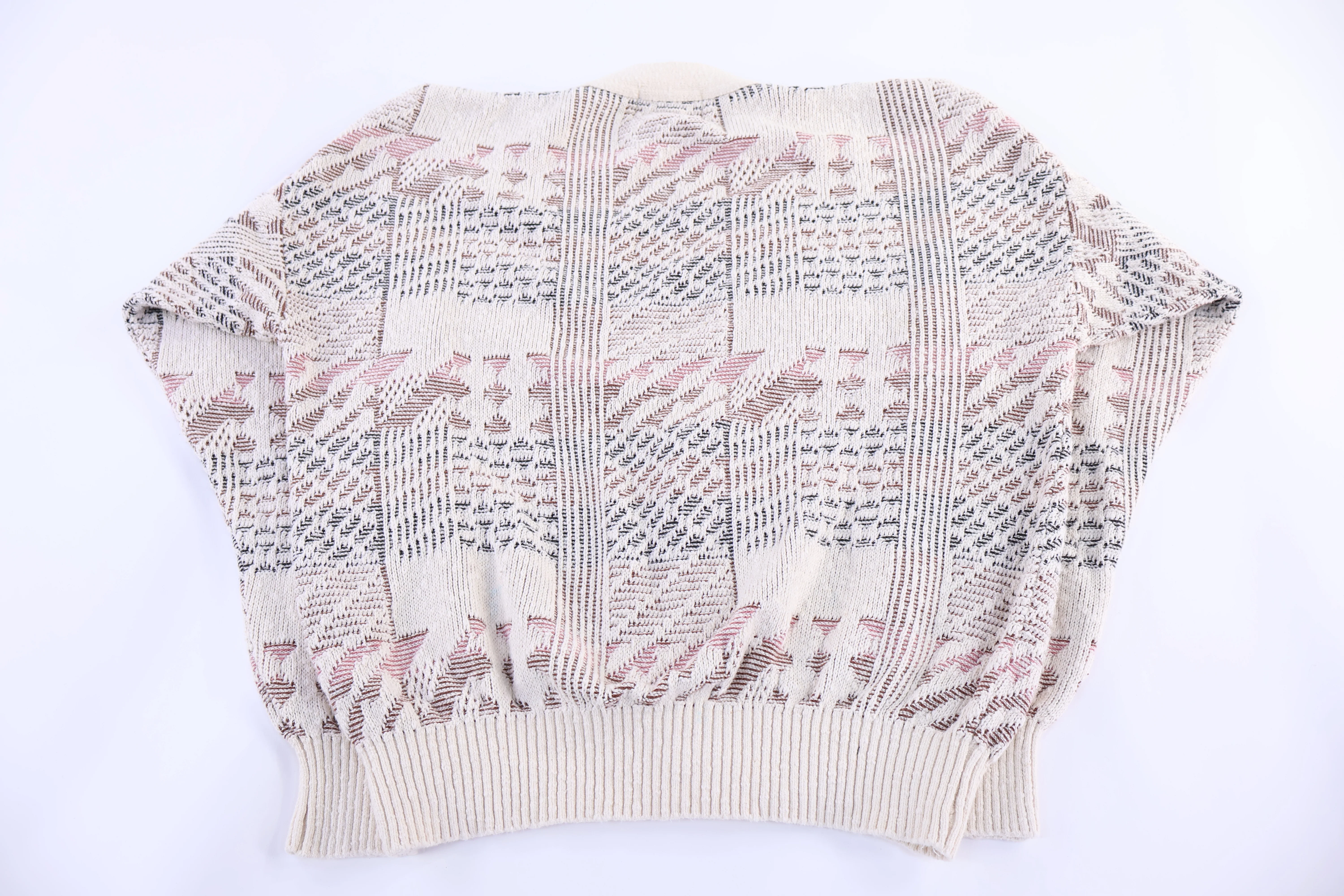 90's London Fog Tan Cardigan Sweater - Image 2