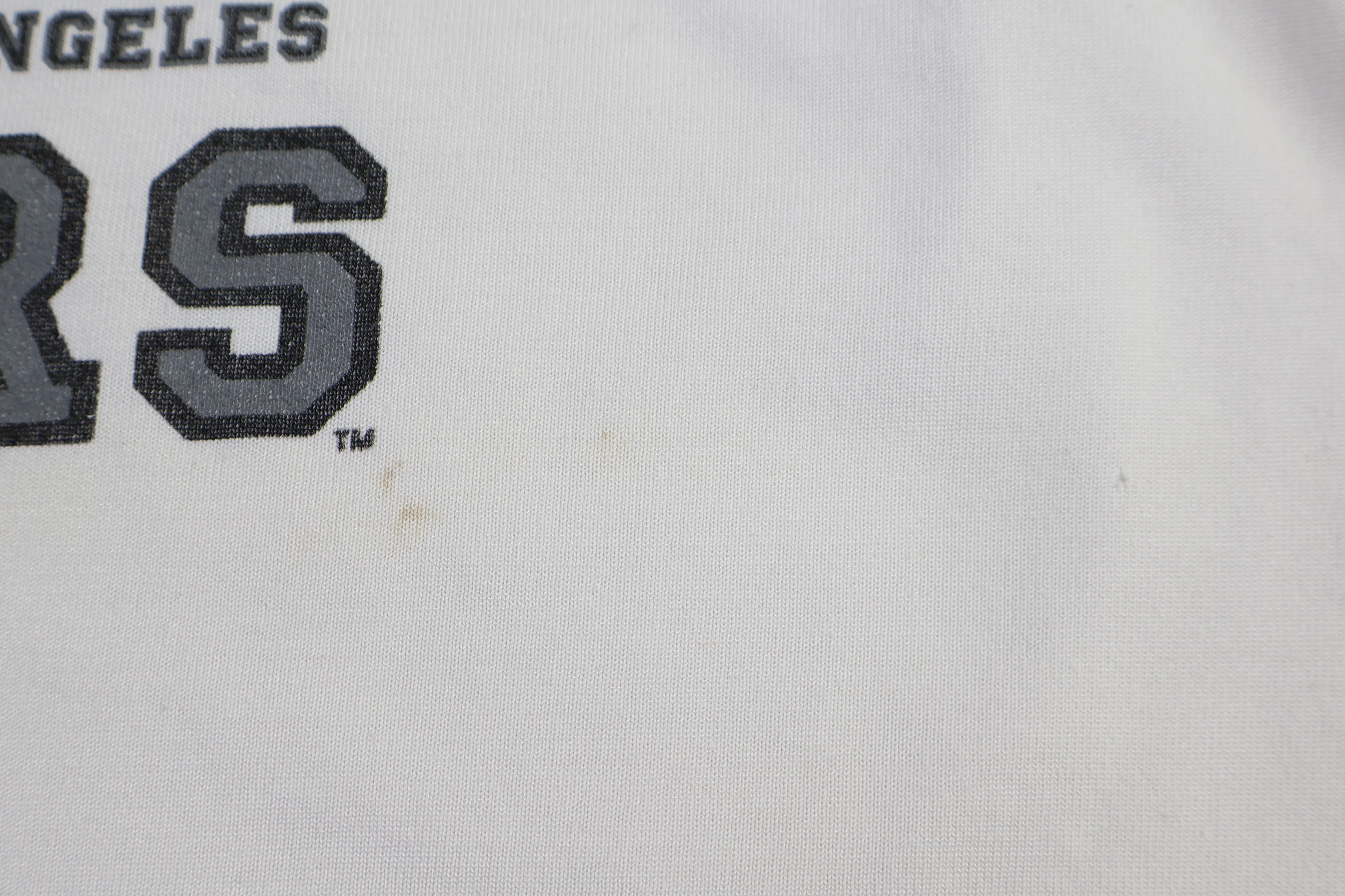 90's Los Angeles Raiders Football Varsity T-shirt - Image 4