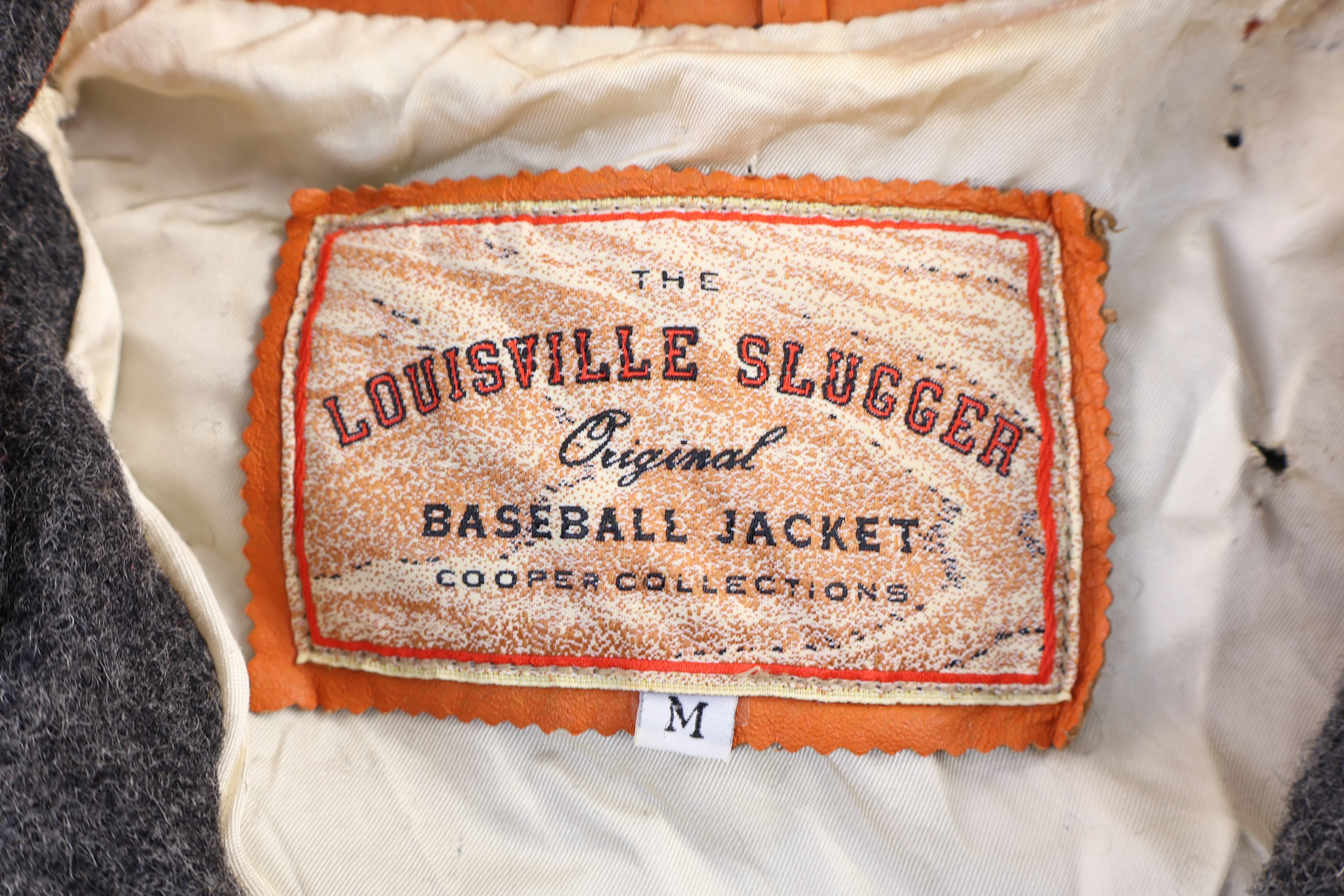 90's Louisville Slugger Baseball Jacket - Image 4
