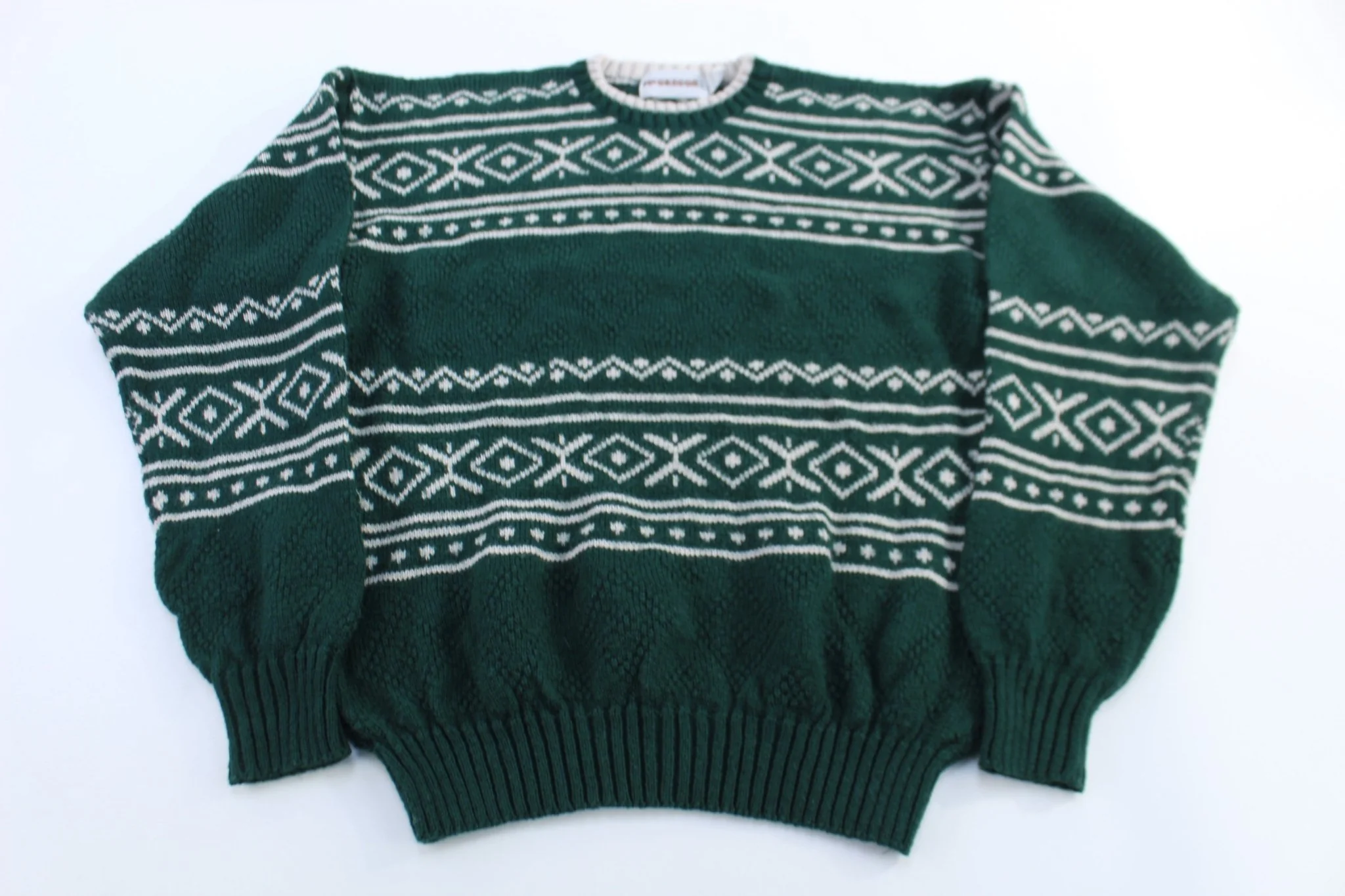 90's McGregor Multipatterned Knit Sweater