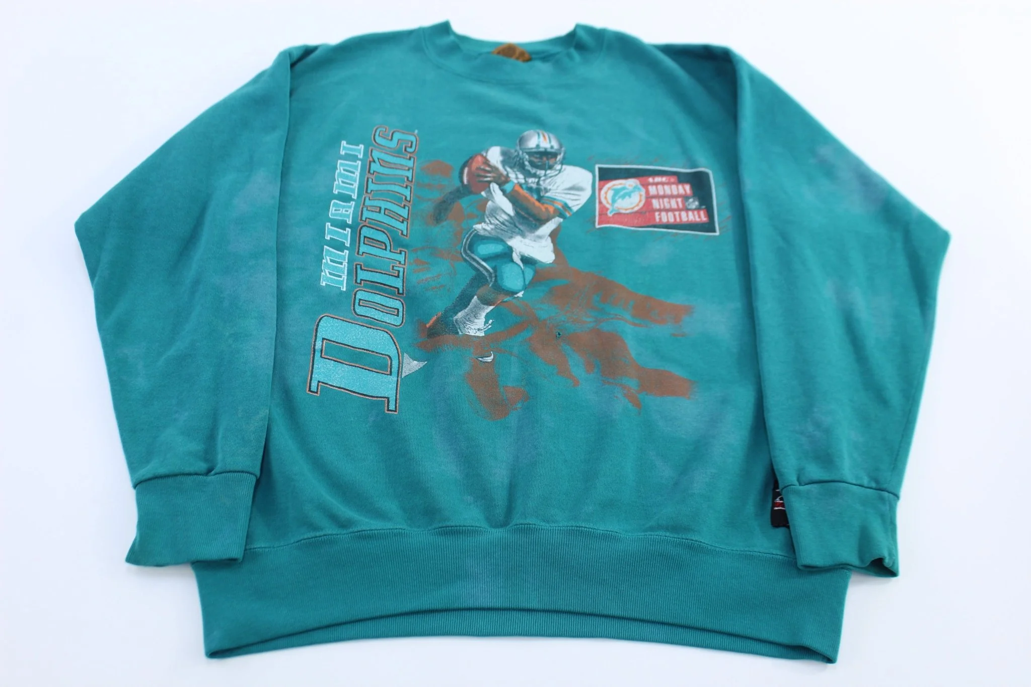 90's Miami Dolphins Football Sweatshirt