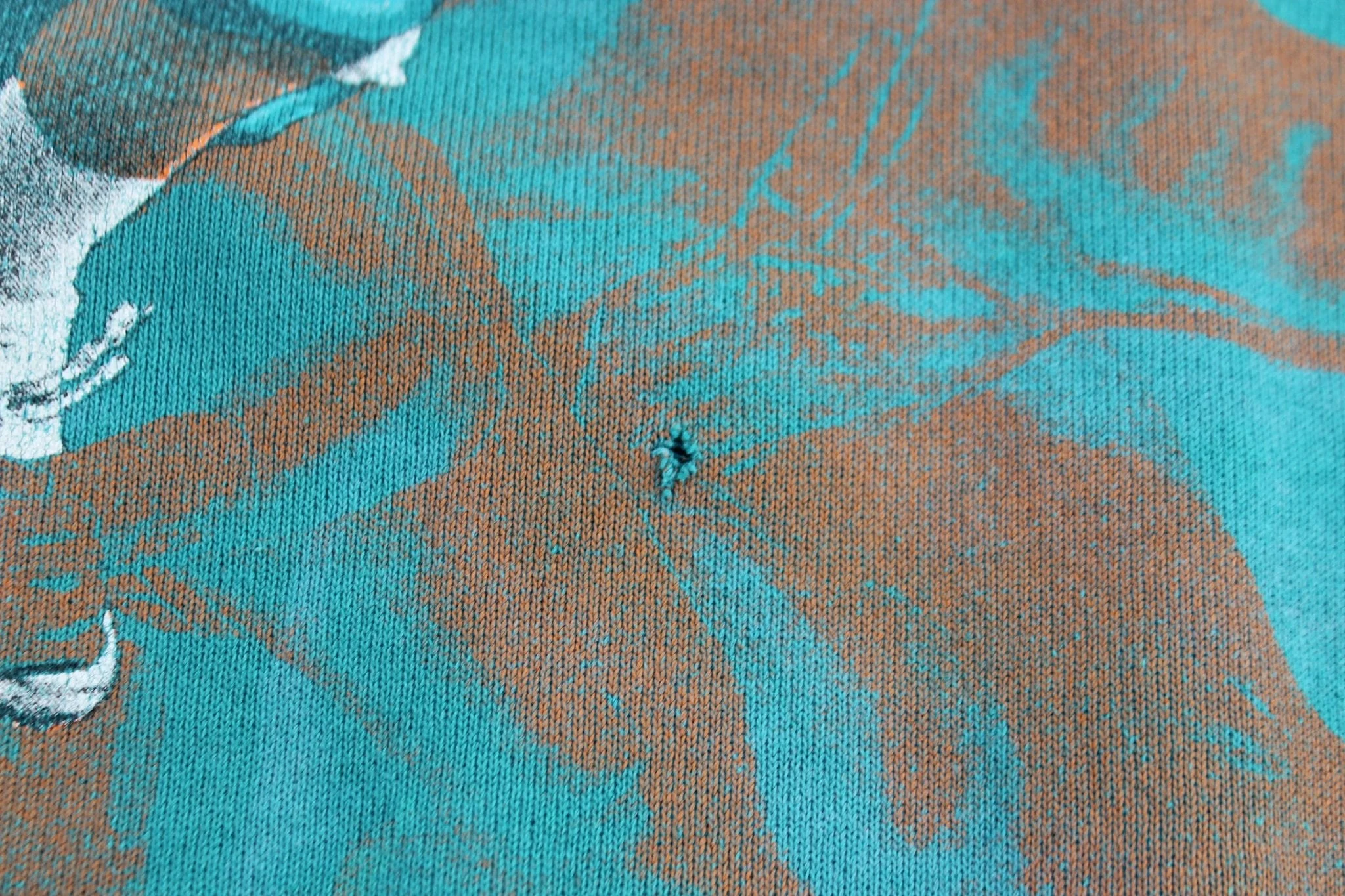 90's Miami Dolphins Football Sweatshirt - Image 3