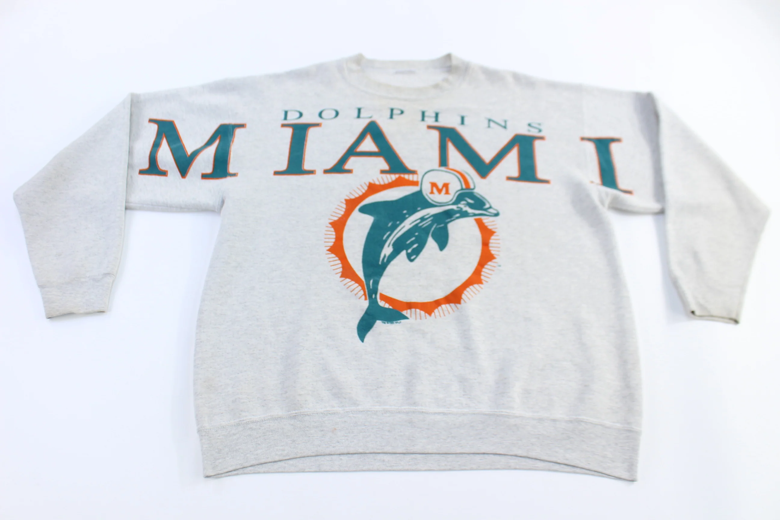 90's Miami Dolphins Football Sweatshirt