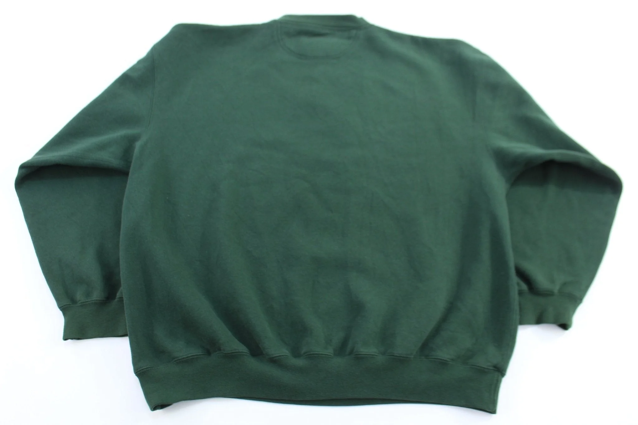 90's Michigan State Spartans Embroidered Sweatshirt - Image 3
