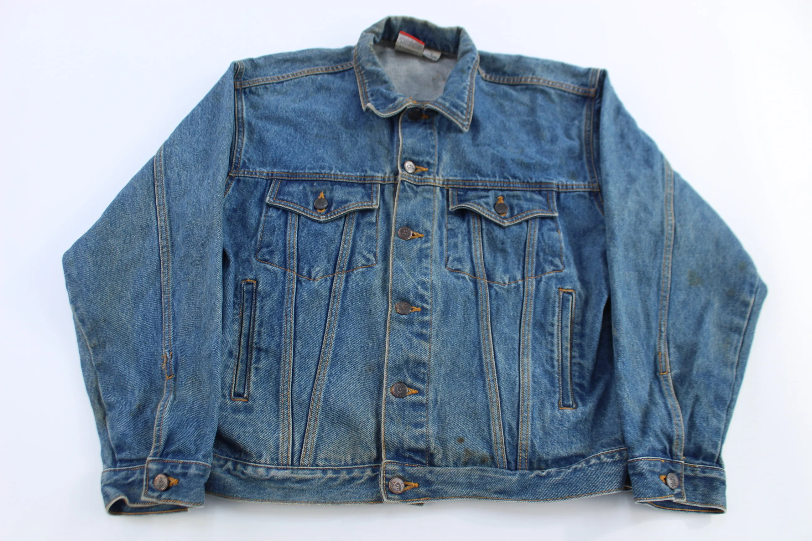 90's Mickey Inc Dark Wash Denim Jacket