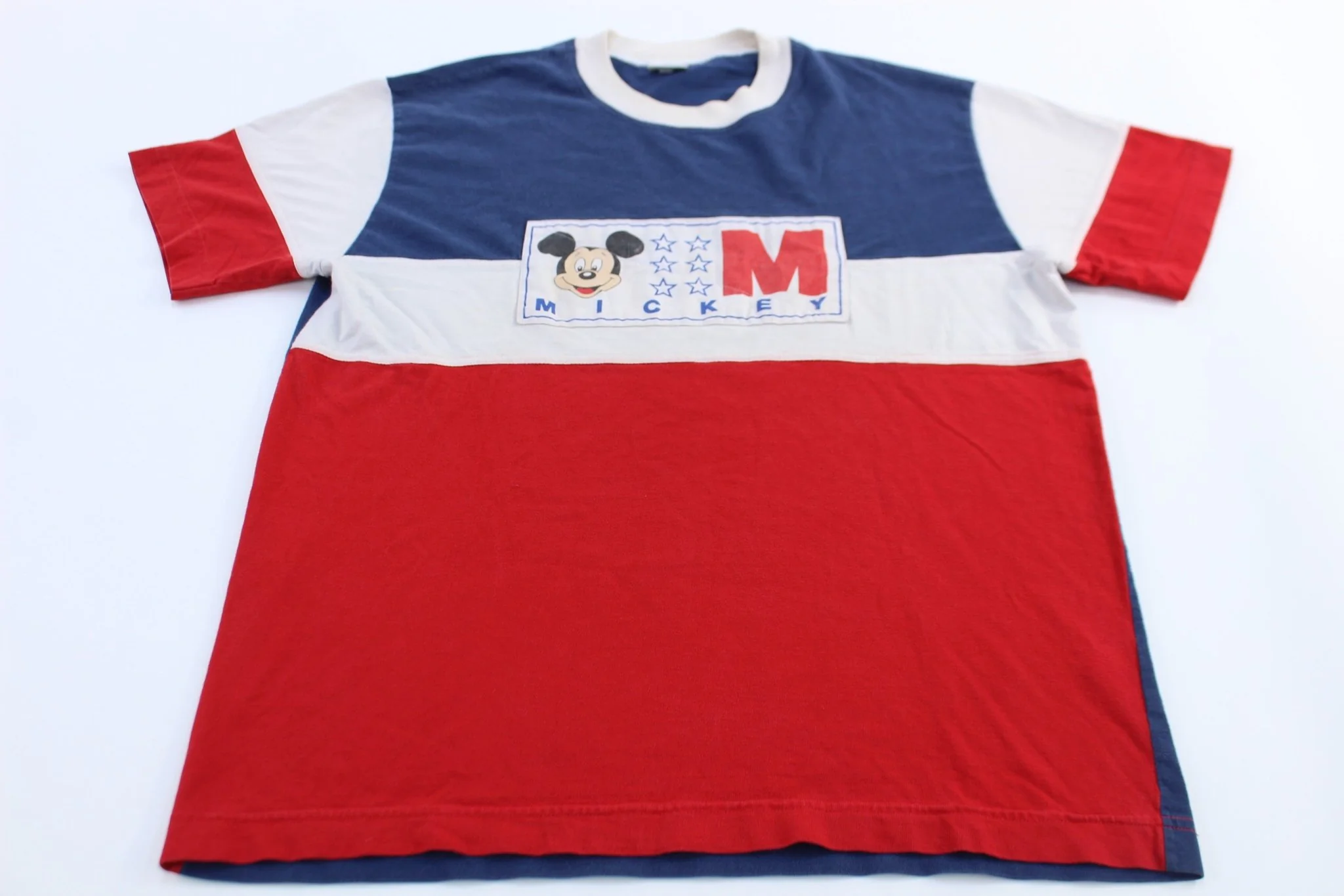 90's Mickey Mouse Colorblock T-Shirt