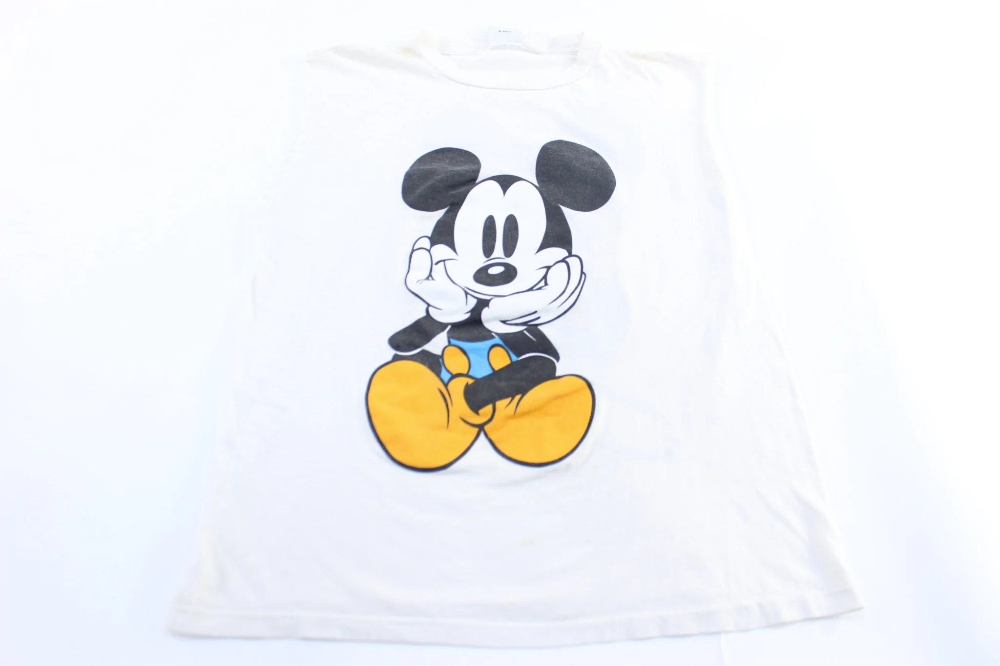 90's Mickey Mouse Double Sided Graphic Tank Top