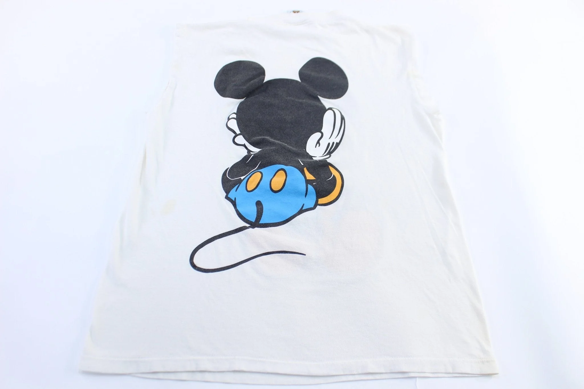 90's Mickey Mouse Double Sided Graphic Tank Top - Image 2