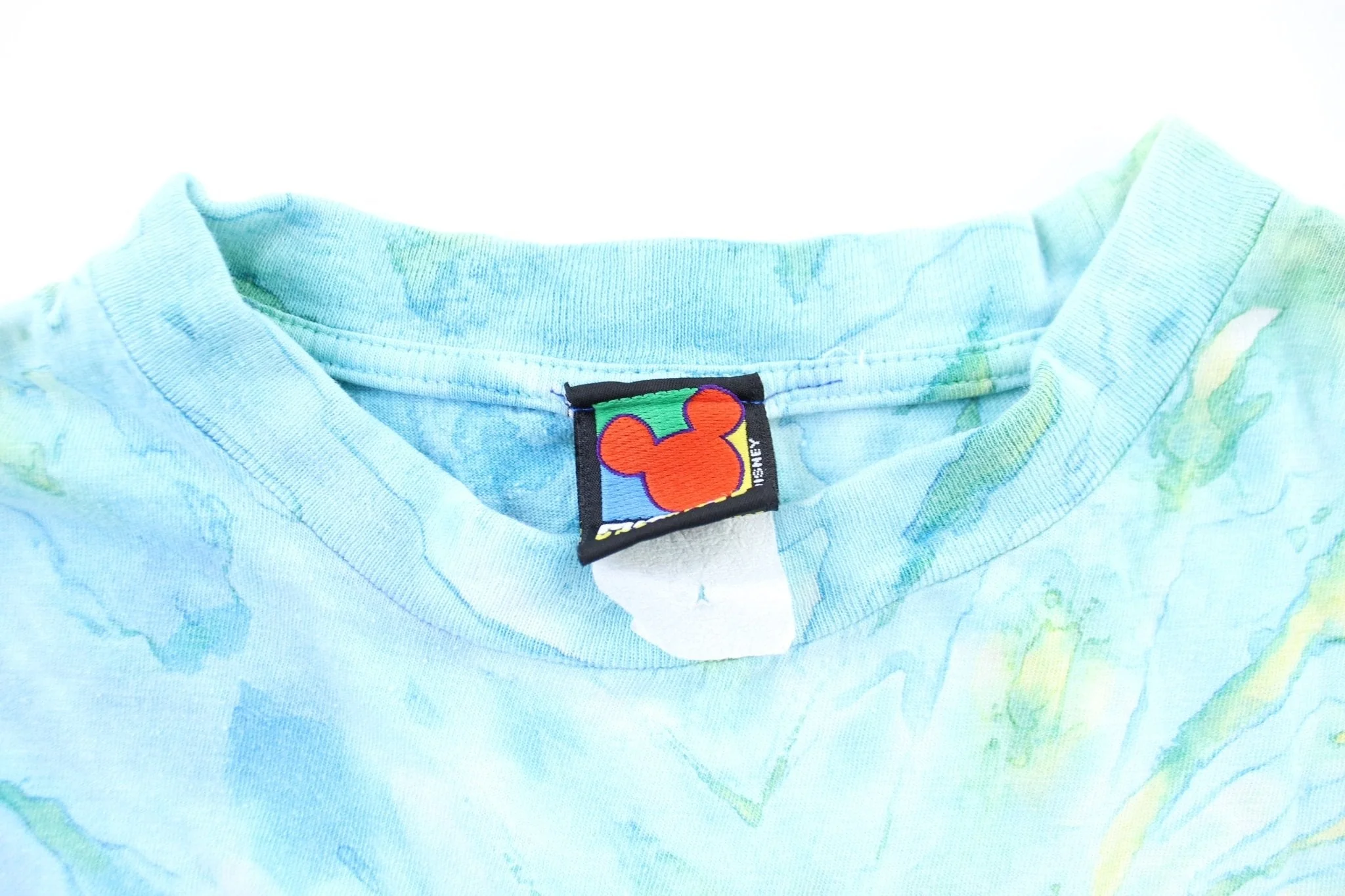 90's Mickey Unlimited Mickey Mouse Tie-Dye T-Shirt - Image 3