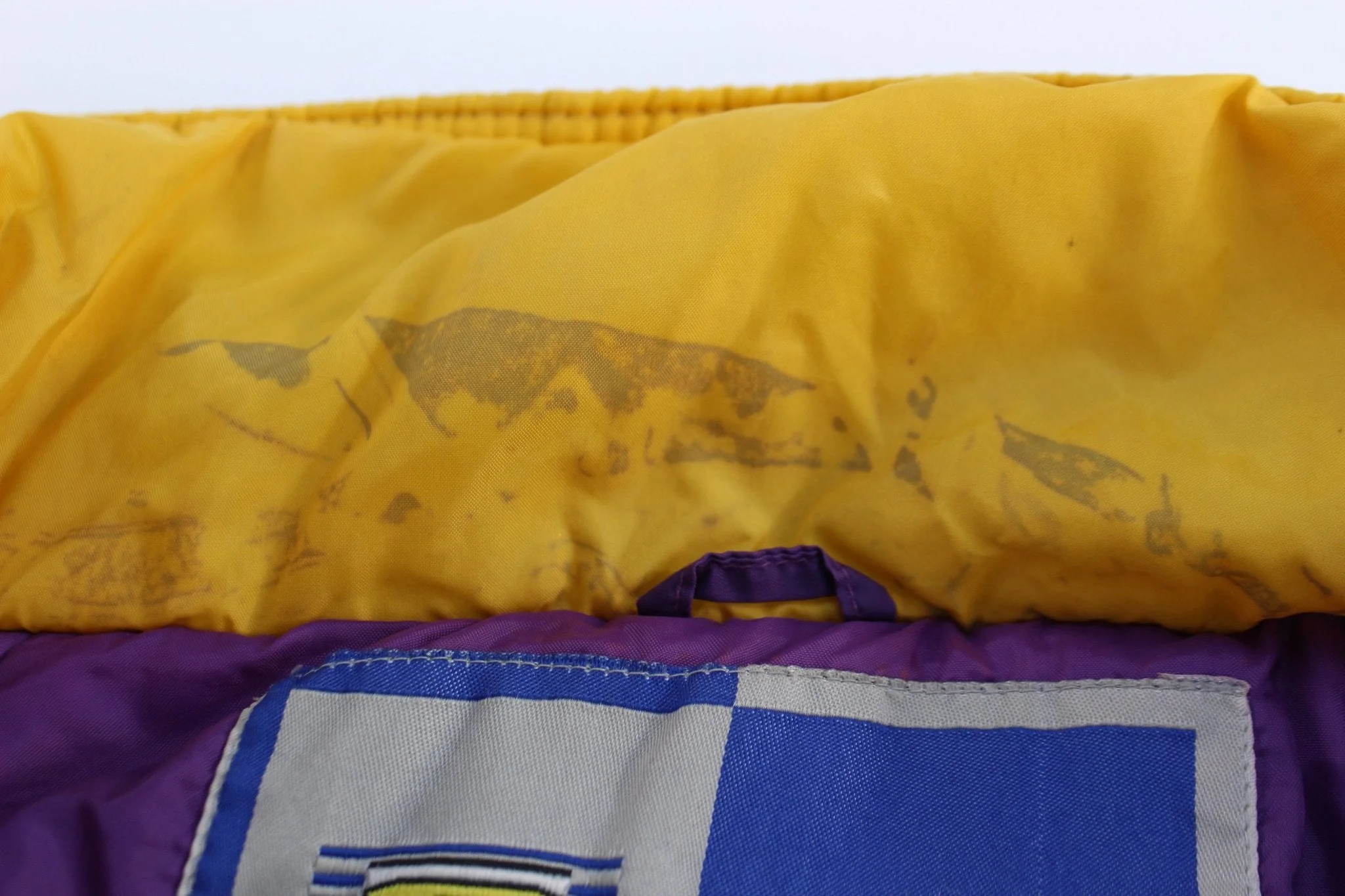 90's Minnesota Vikings Football Embroidered Zip Up Jacket - Image 6