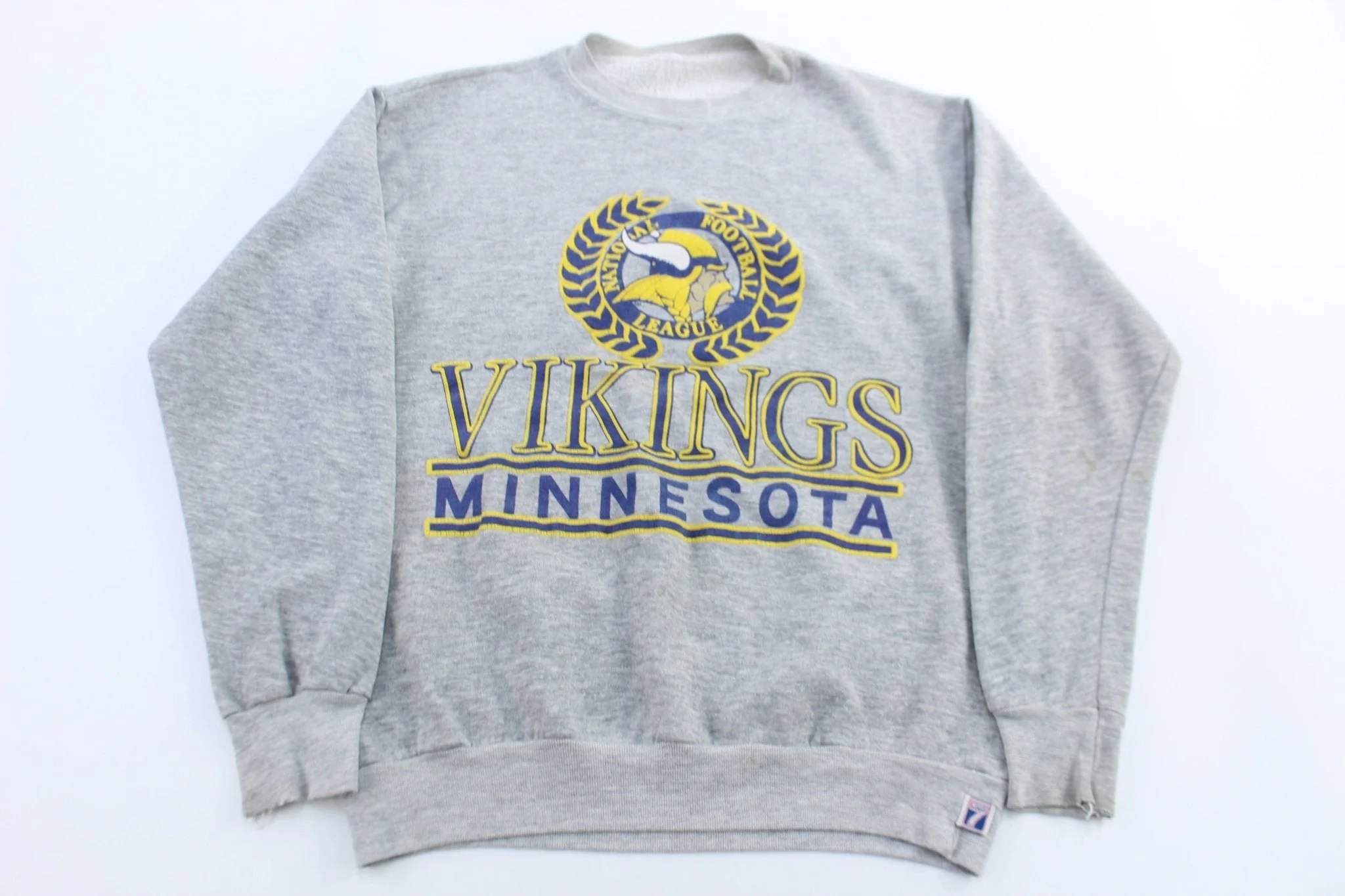 90's Minnesota Vikings Football Sweatshirt - Image 2