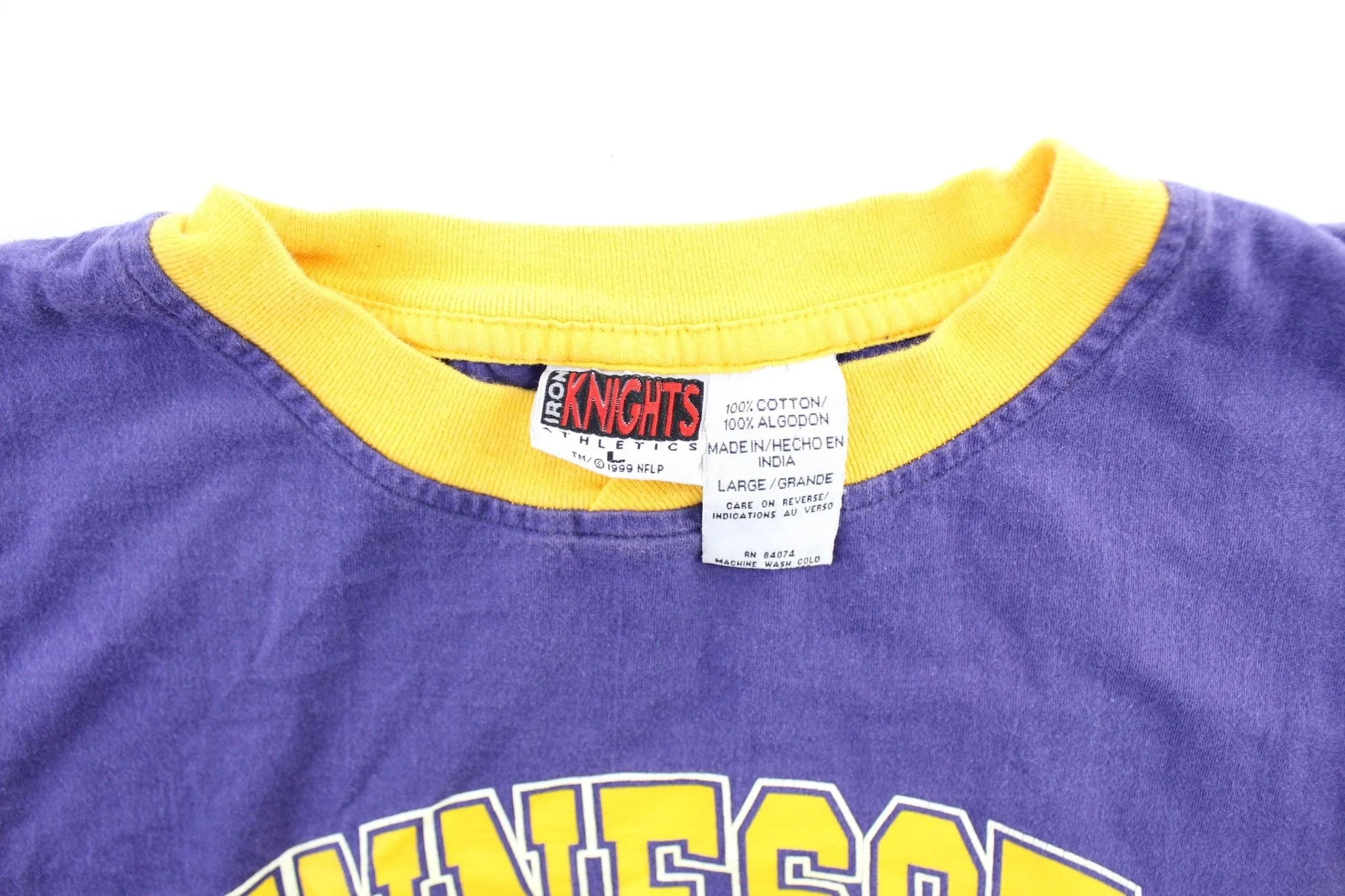 90's Minnesota Vikings Football T-Shirt - Image 3