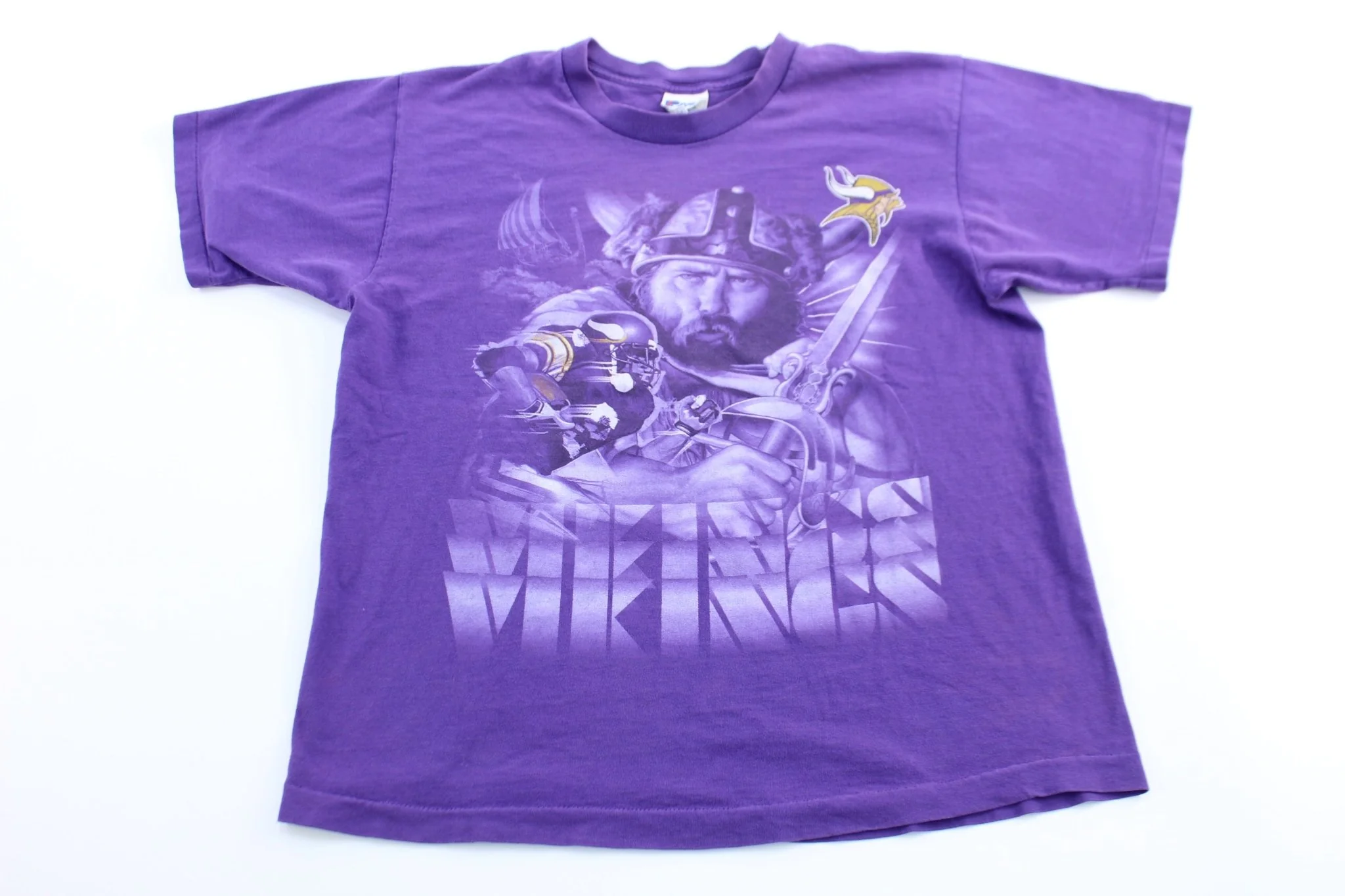 90's Minnesota Vikings Pro Player Graphic T-Shirt