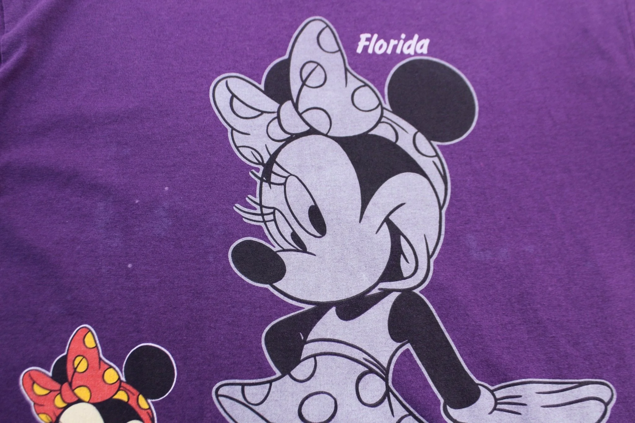 90's Minnie Mouse Florida Graphic T-Shirt - Image 3