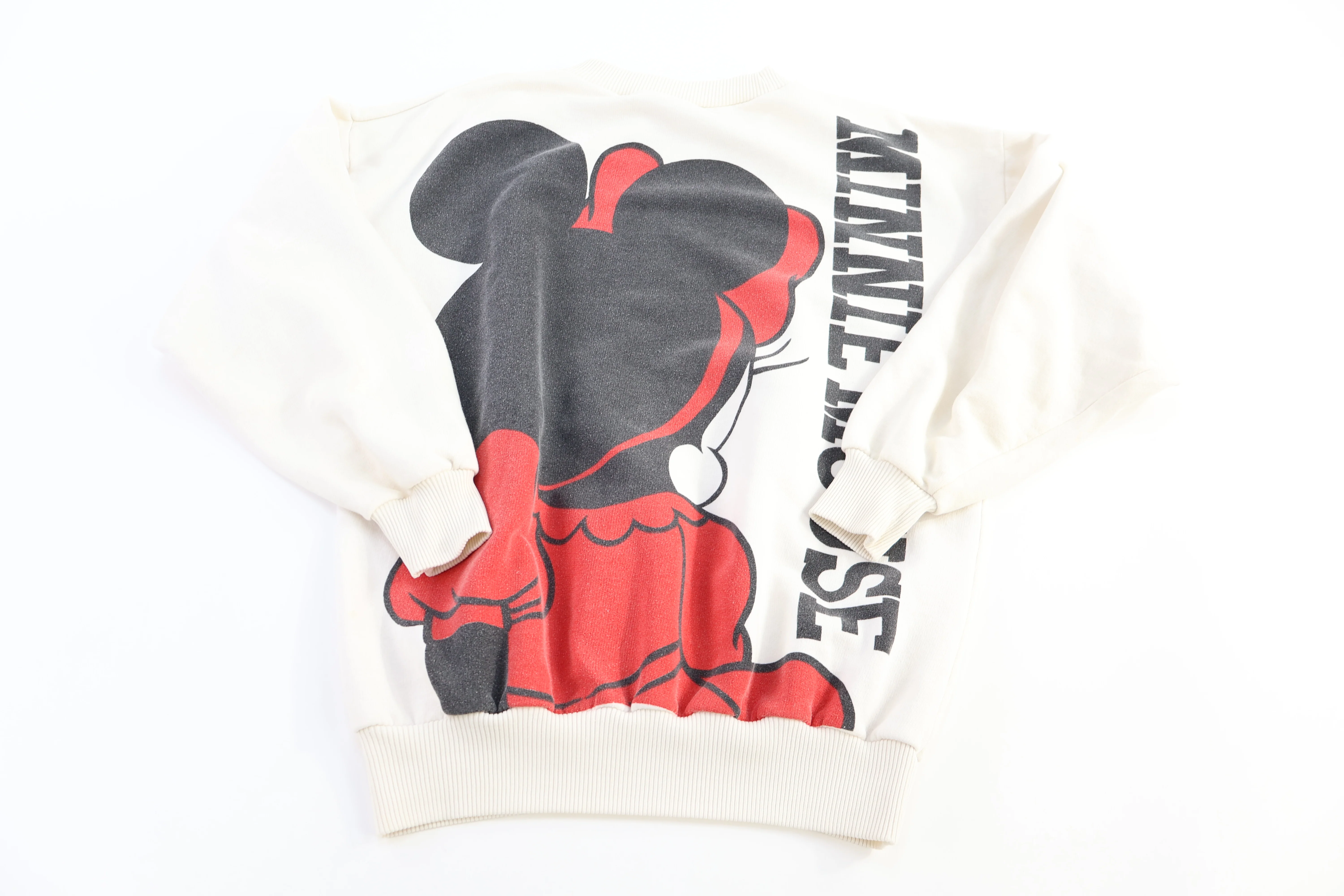 90's Minnie Mouse Graphic Pullover Sweater - Image 2