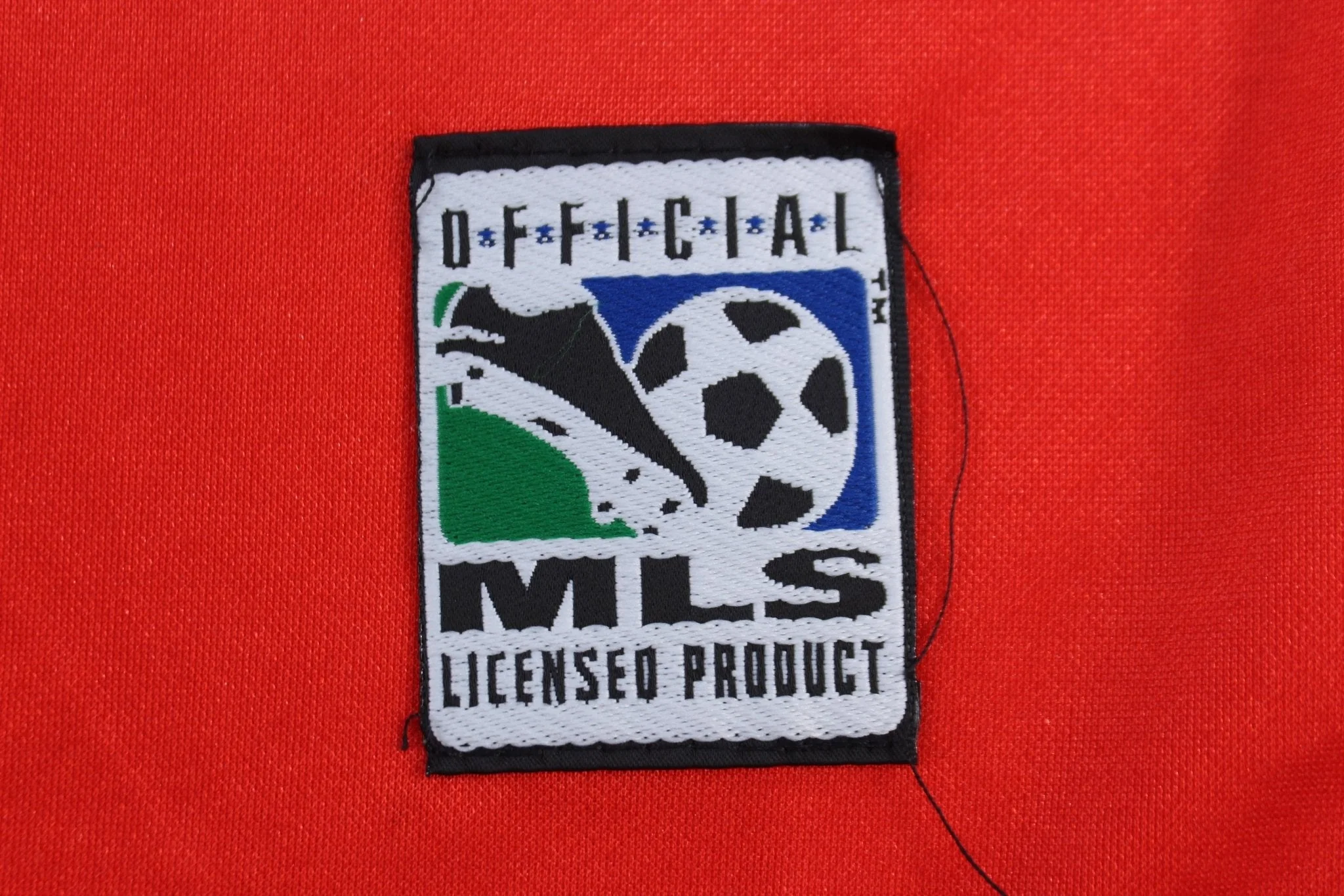 90's MLS Washington D.C. United Soccer Striped Jersey - Image 3