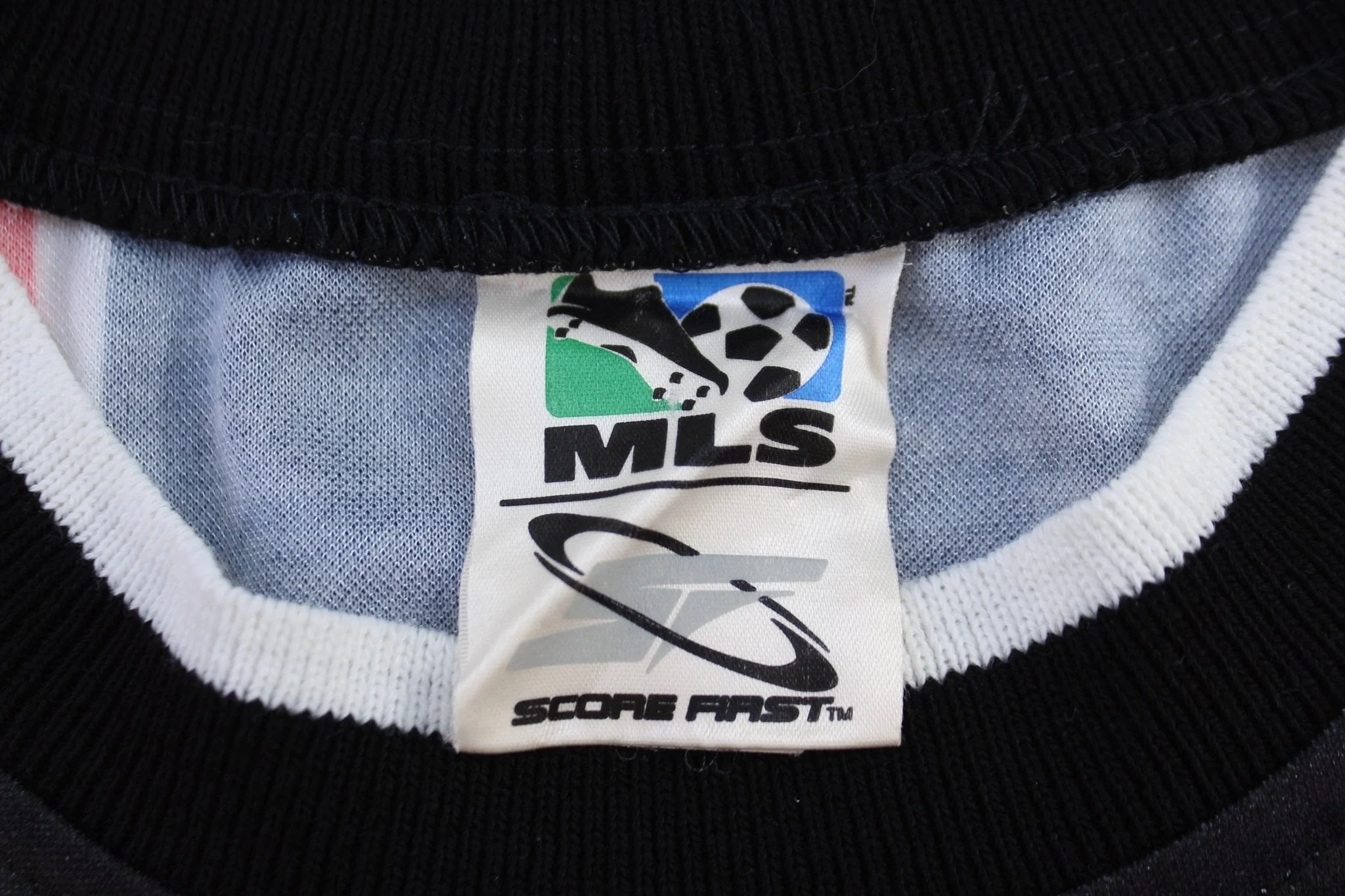 90's MLS Washington D.C. United Soccer Striped Jersey - Image 4