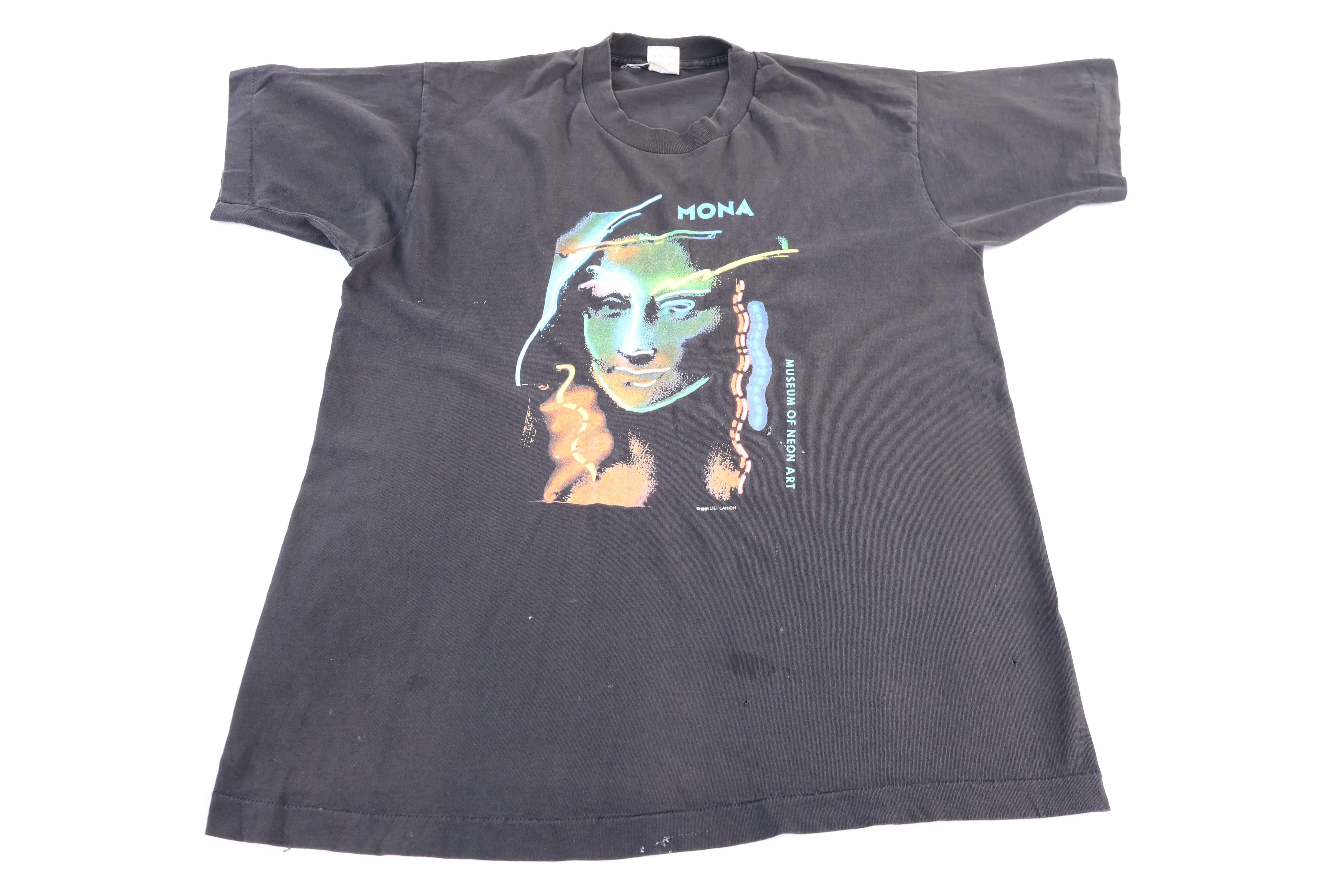 90's Mona Lisa Museum of Neon Art T-shirt
