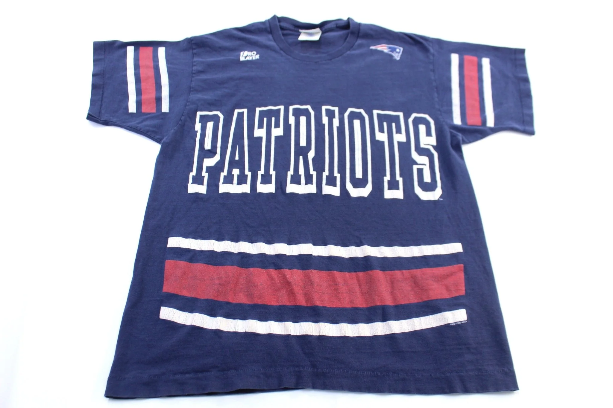 90's New England Patriots Curtis Martin Pro Player T-Shirt