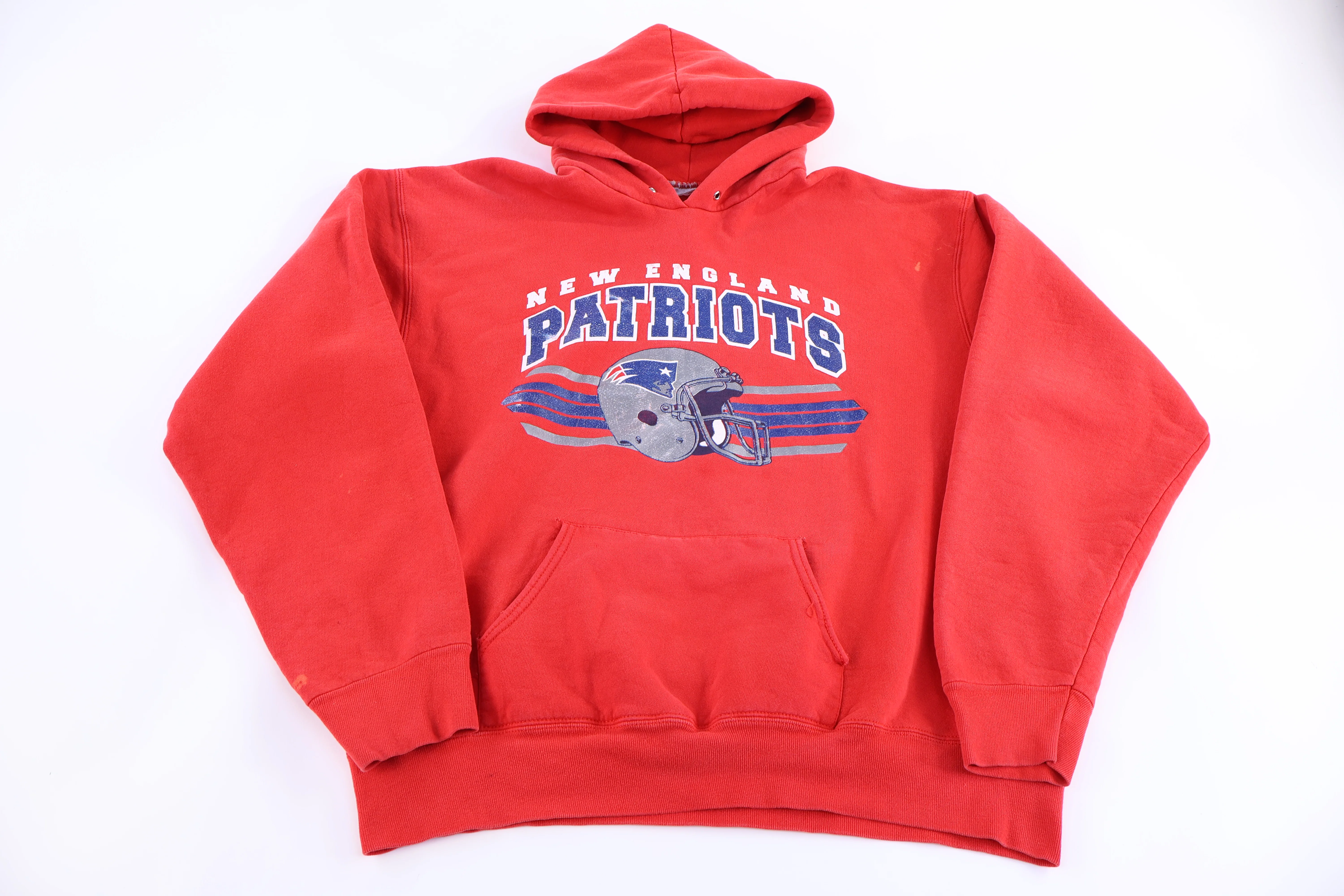 90's New England Patriots Football Pullover Hoodie