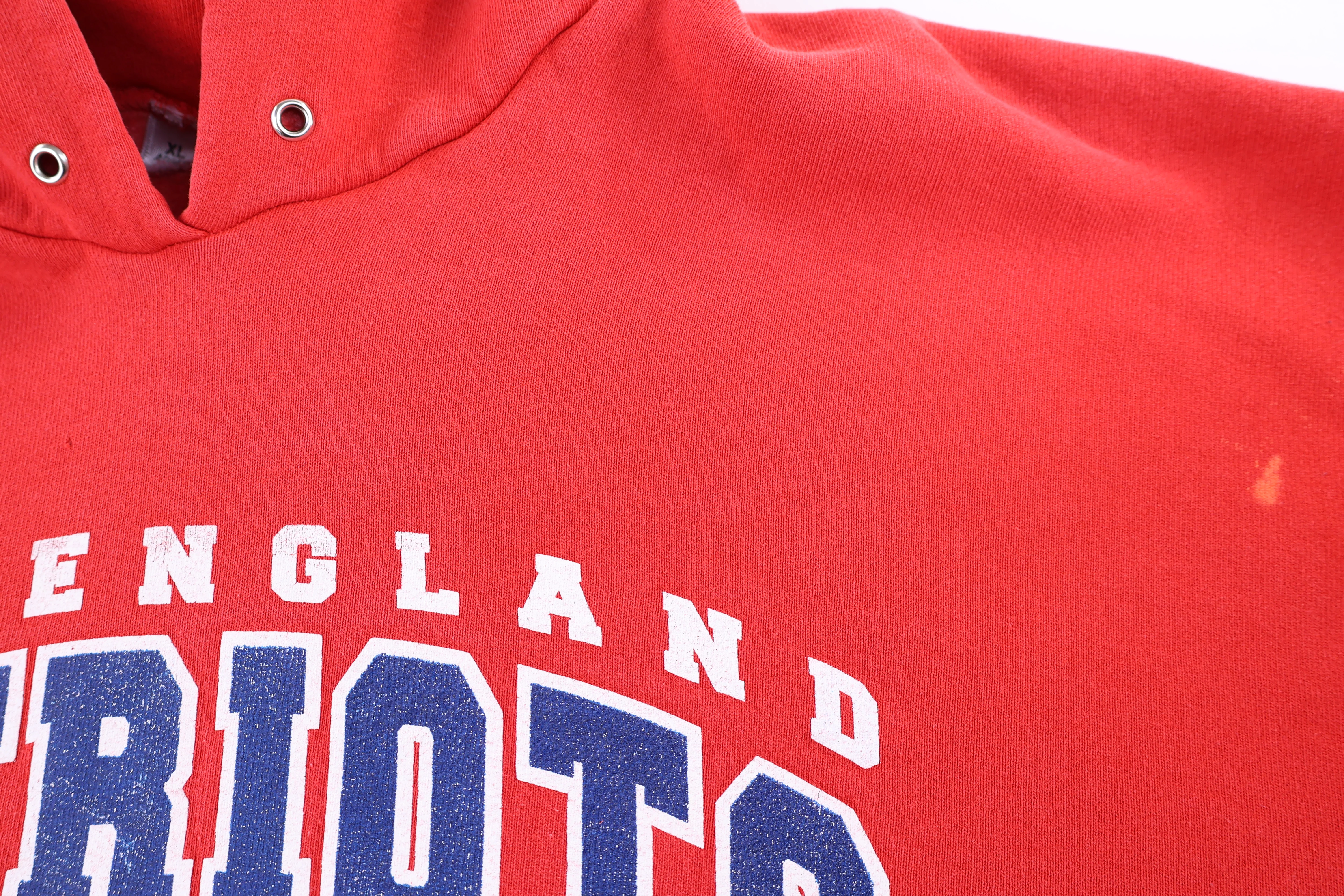 90's New England Patriots Football Pullover Hoodie - Image 3