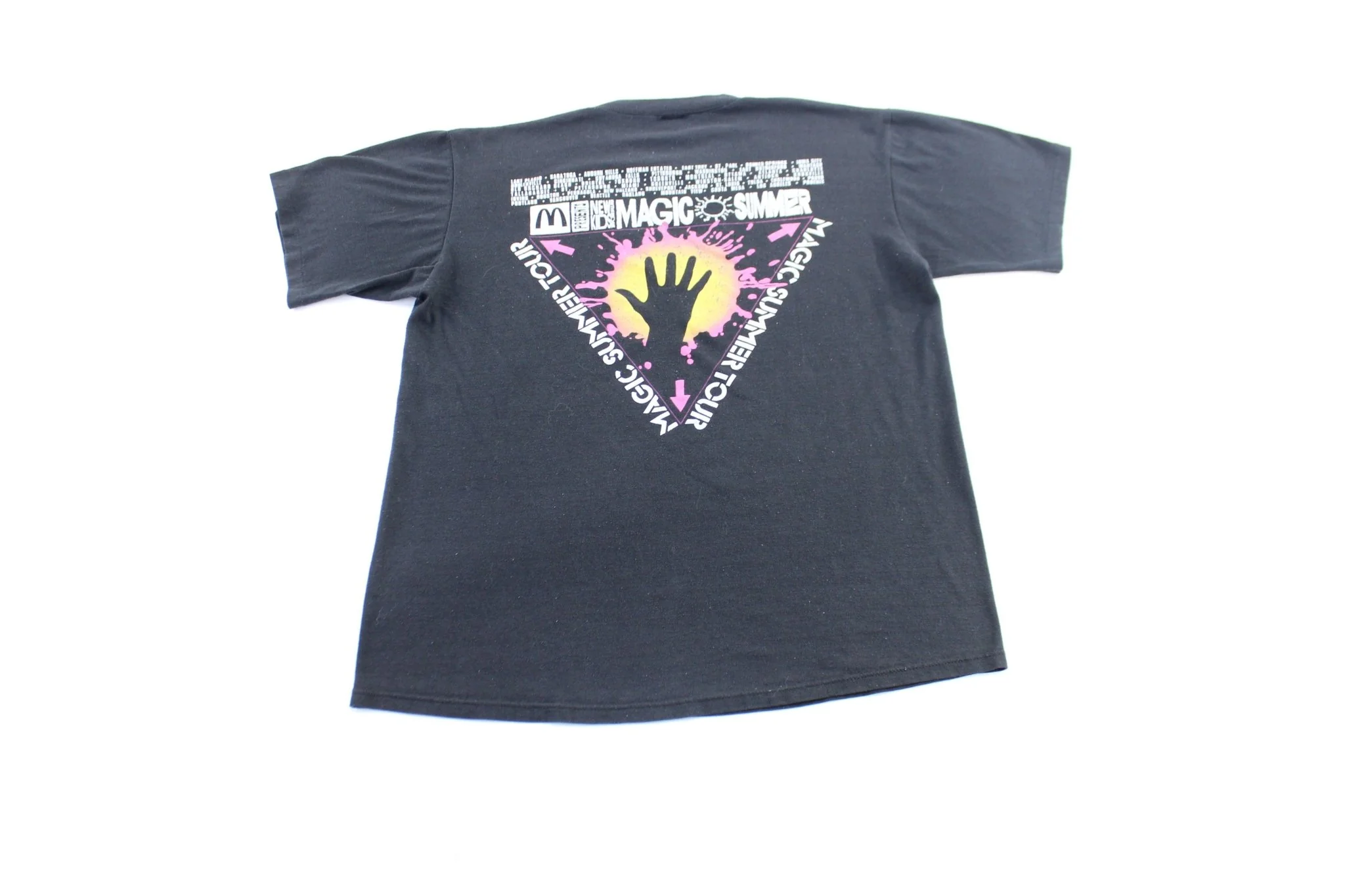 90's New Kids On The Block Magic Summer Tour T-Shirt - Image 2