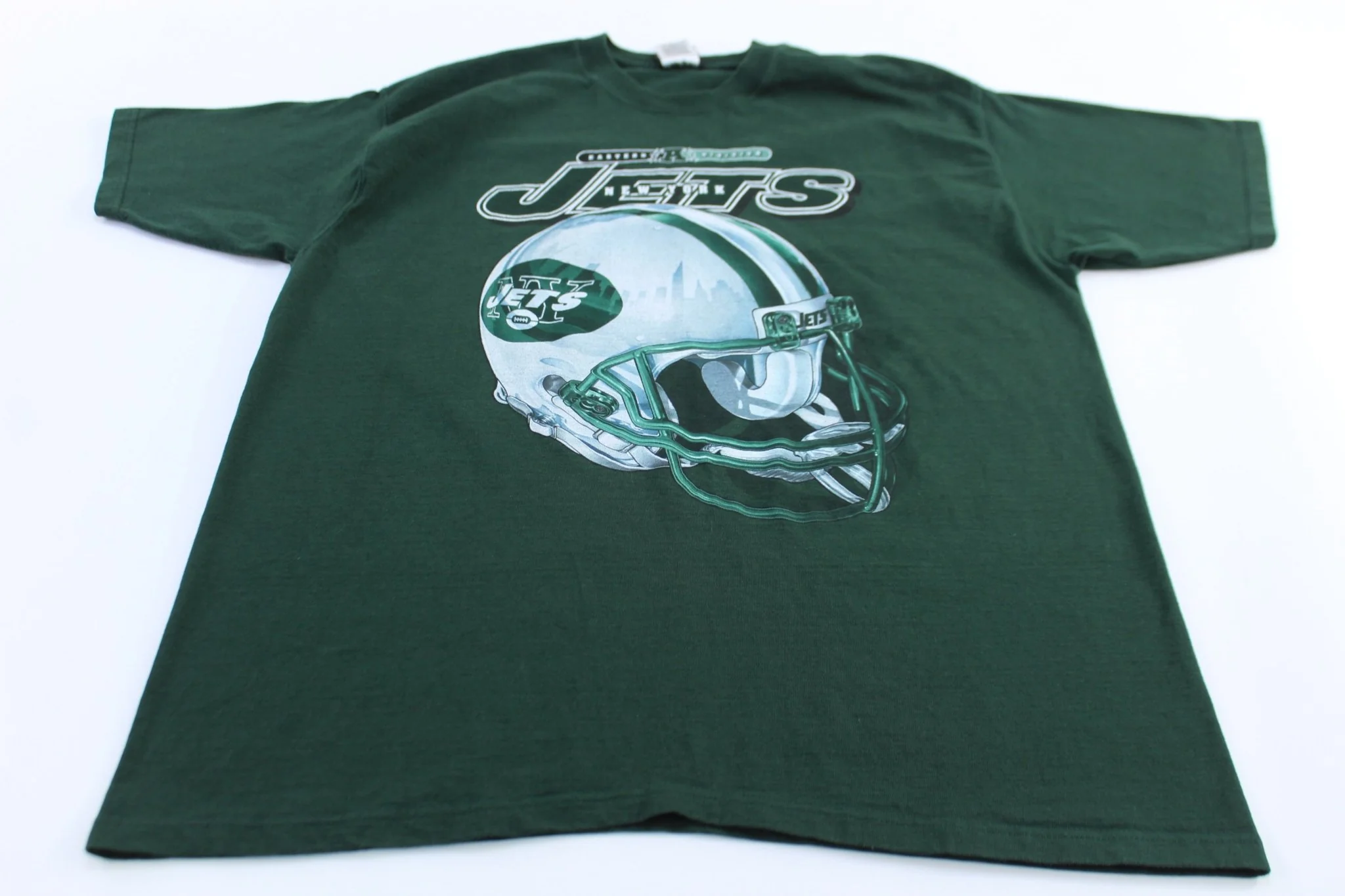 90's New York Jets Football Pro Player Graphic T-Shirt