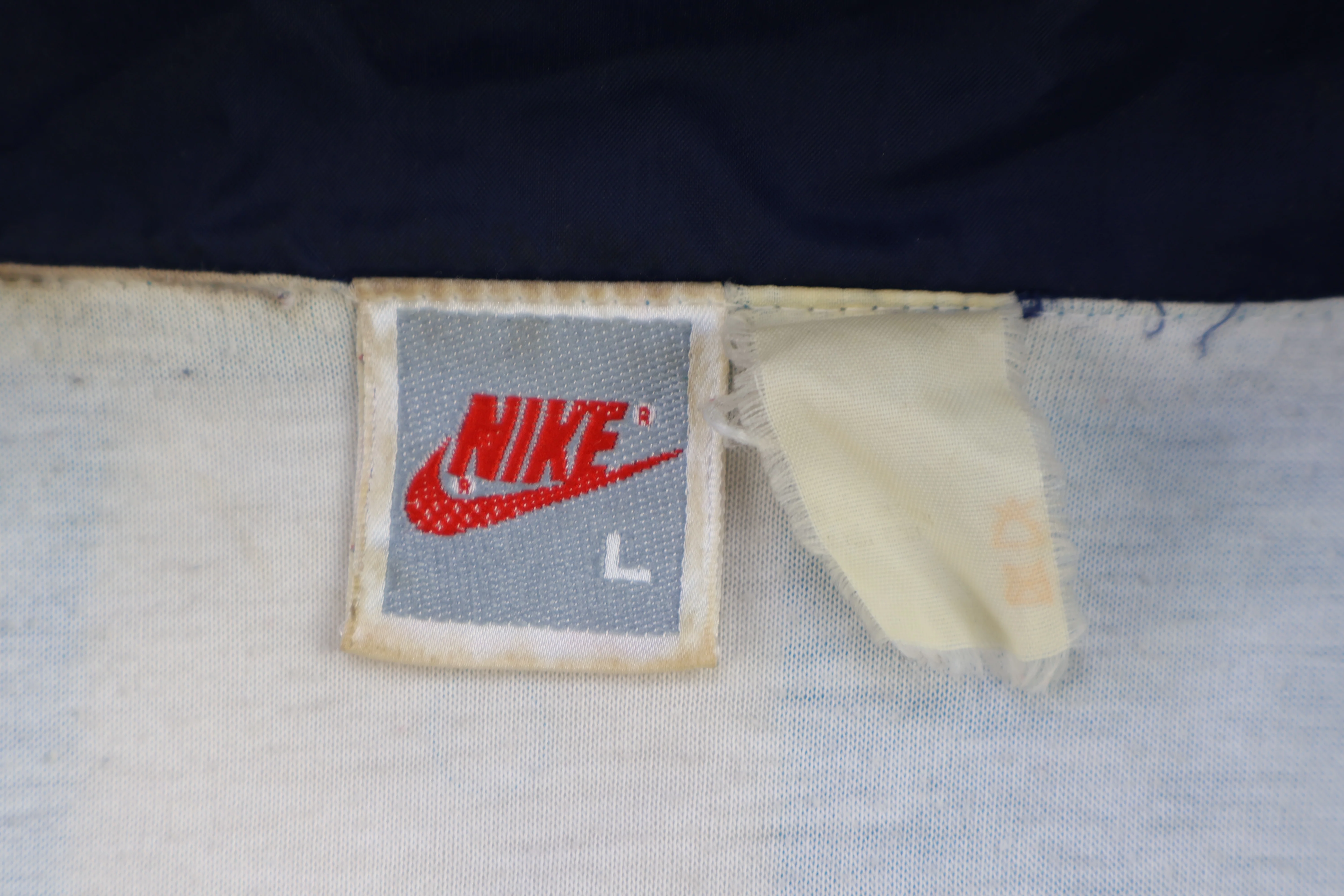 90's Nike Blue Full Zip Windbreaker - Image 3