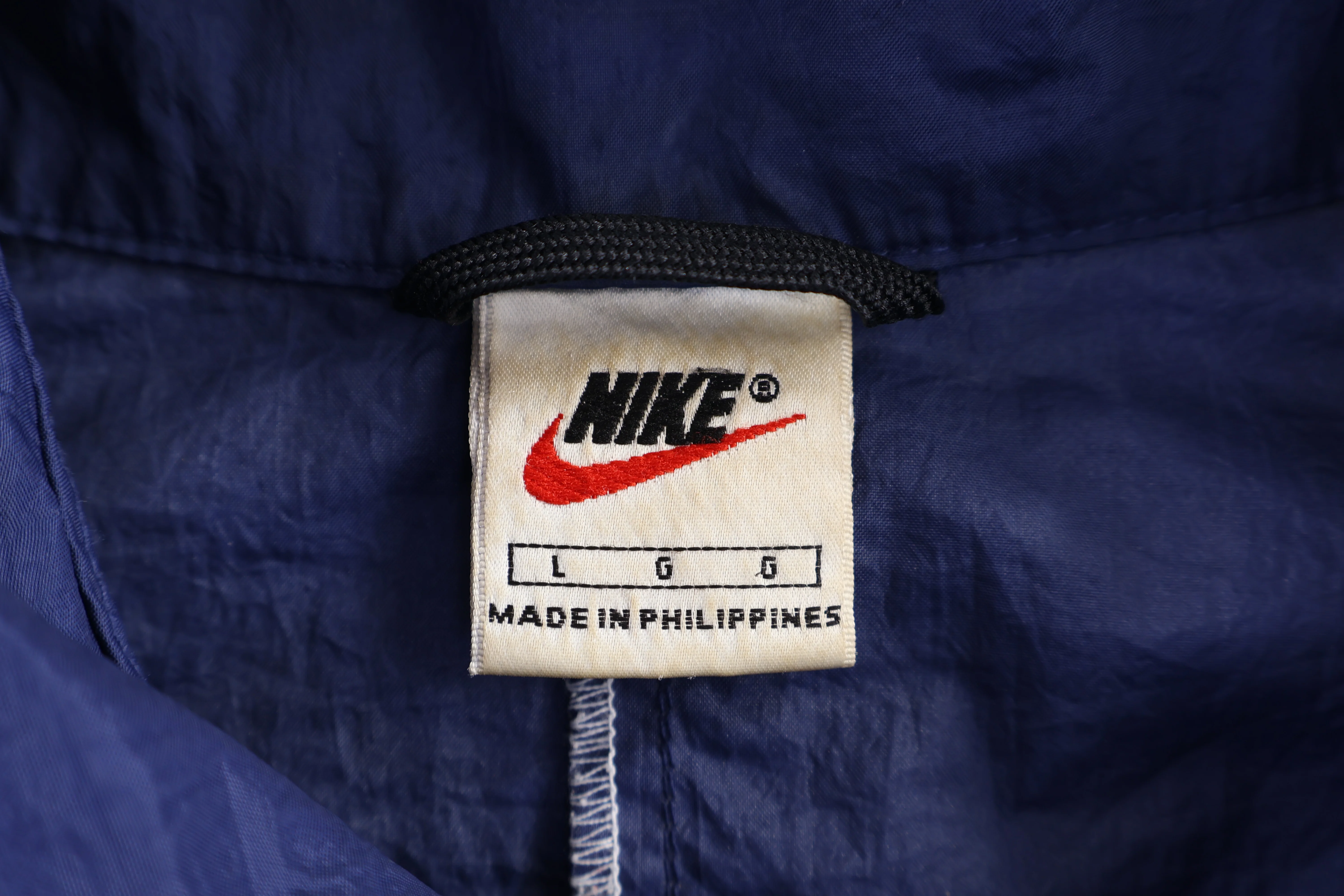 90's Nike Embroidered Logo Full Snap Jacket - Image 3