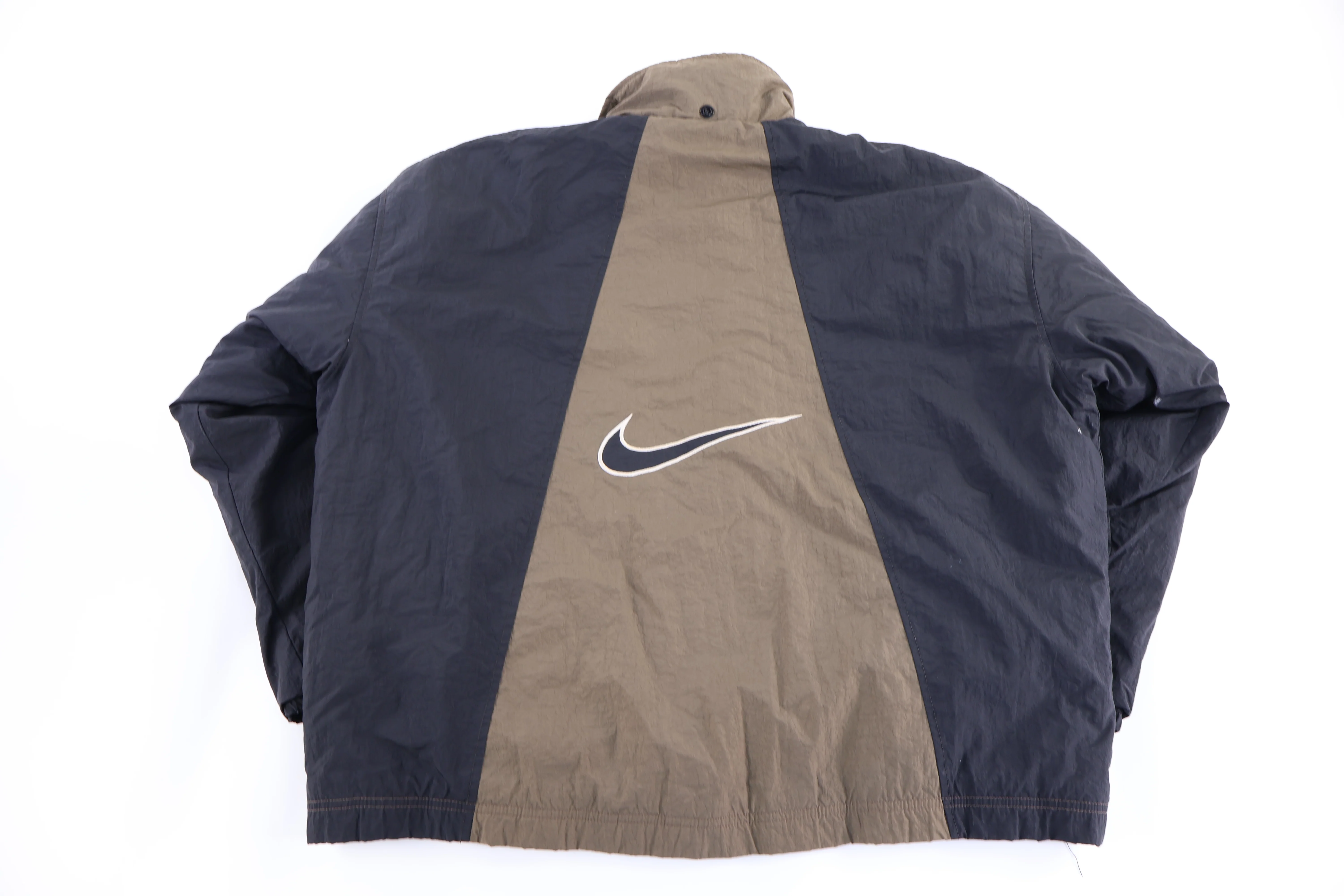 90's Nike Embroidered Logo Full Zip Jacket - Image 2