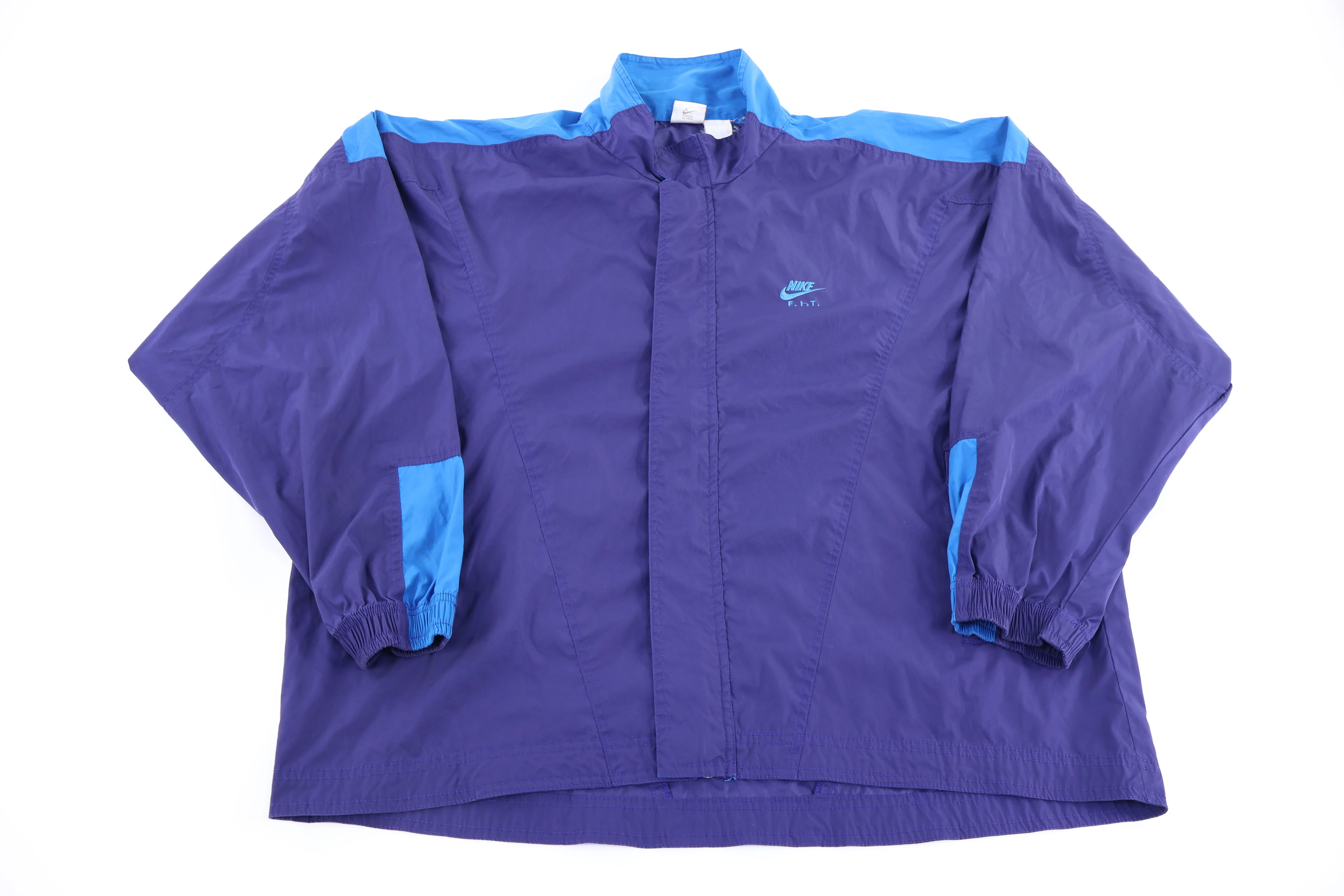 90's Nike Embroidered Logo Full Zip Jacket