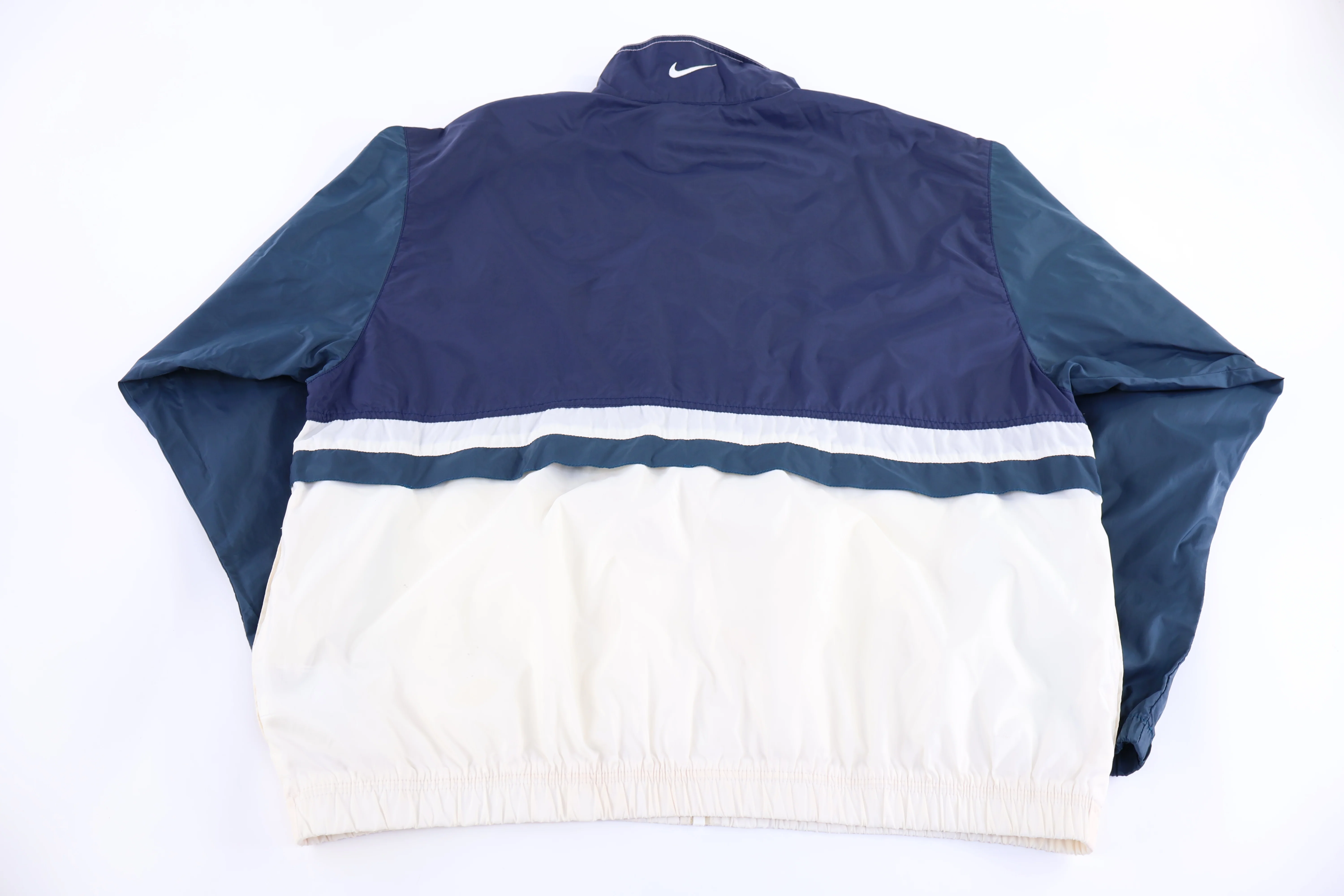 90's Nike Embroidered Logo Full Zip Jacket - Image 2