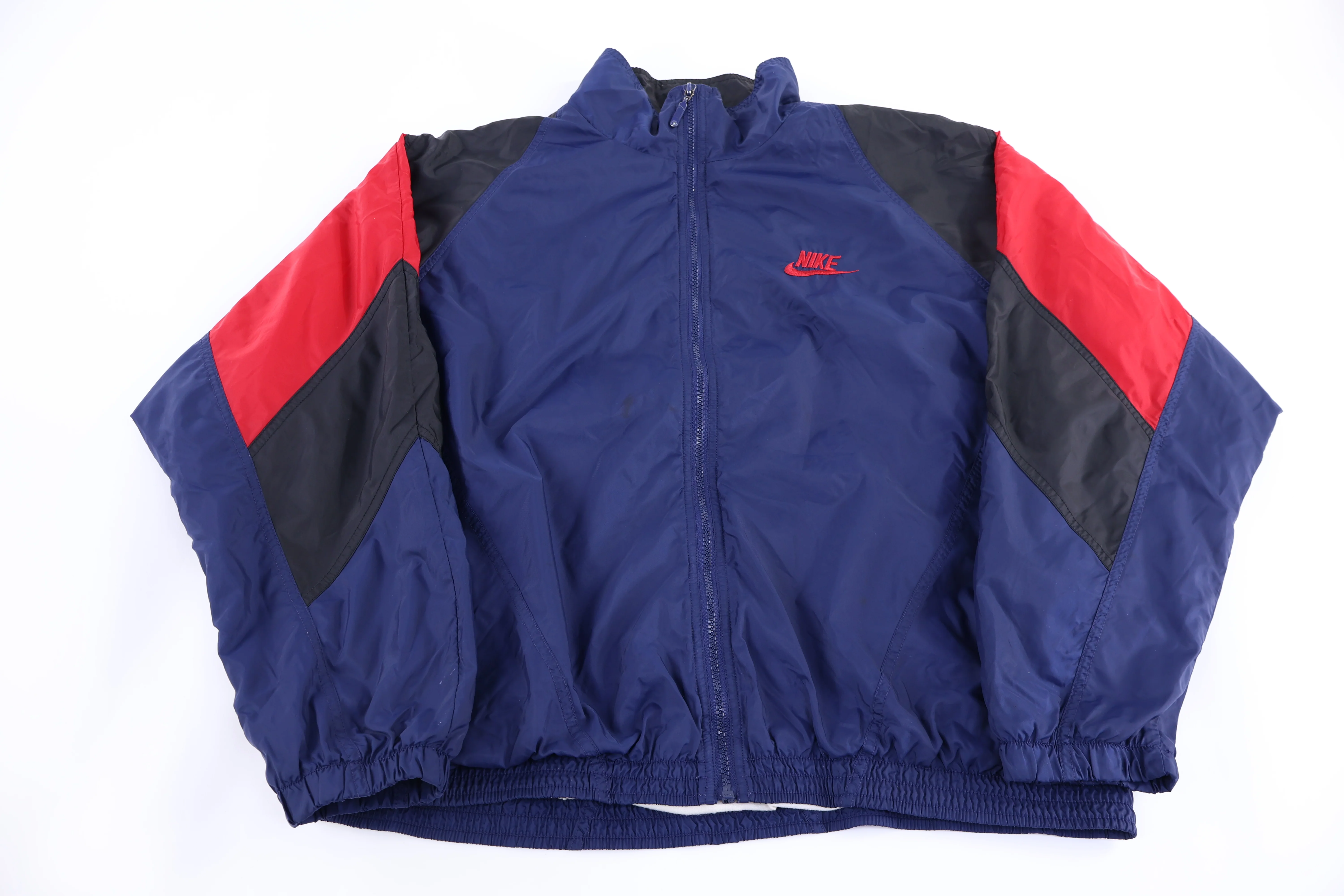 90's Nike Embroidered Logo Full Zip Jacket