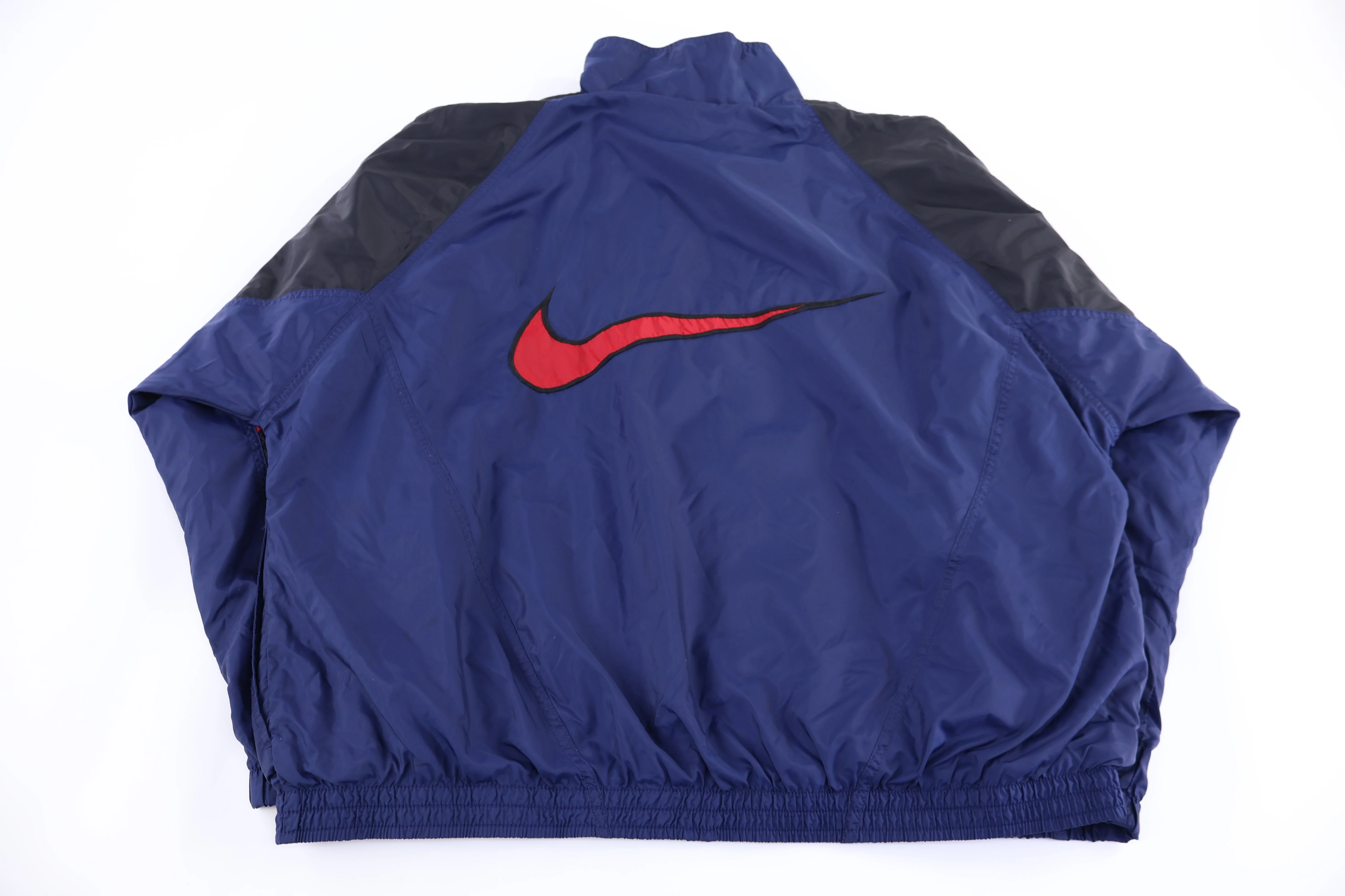 90's Nike Embroidered Logo Full Zip Jacket - Image 2