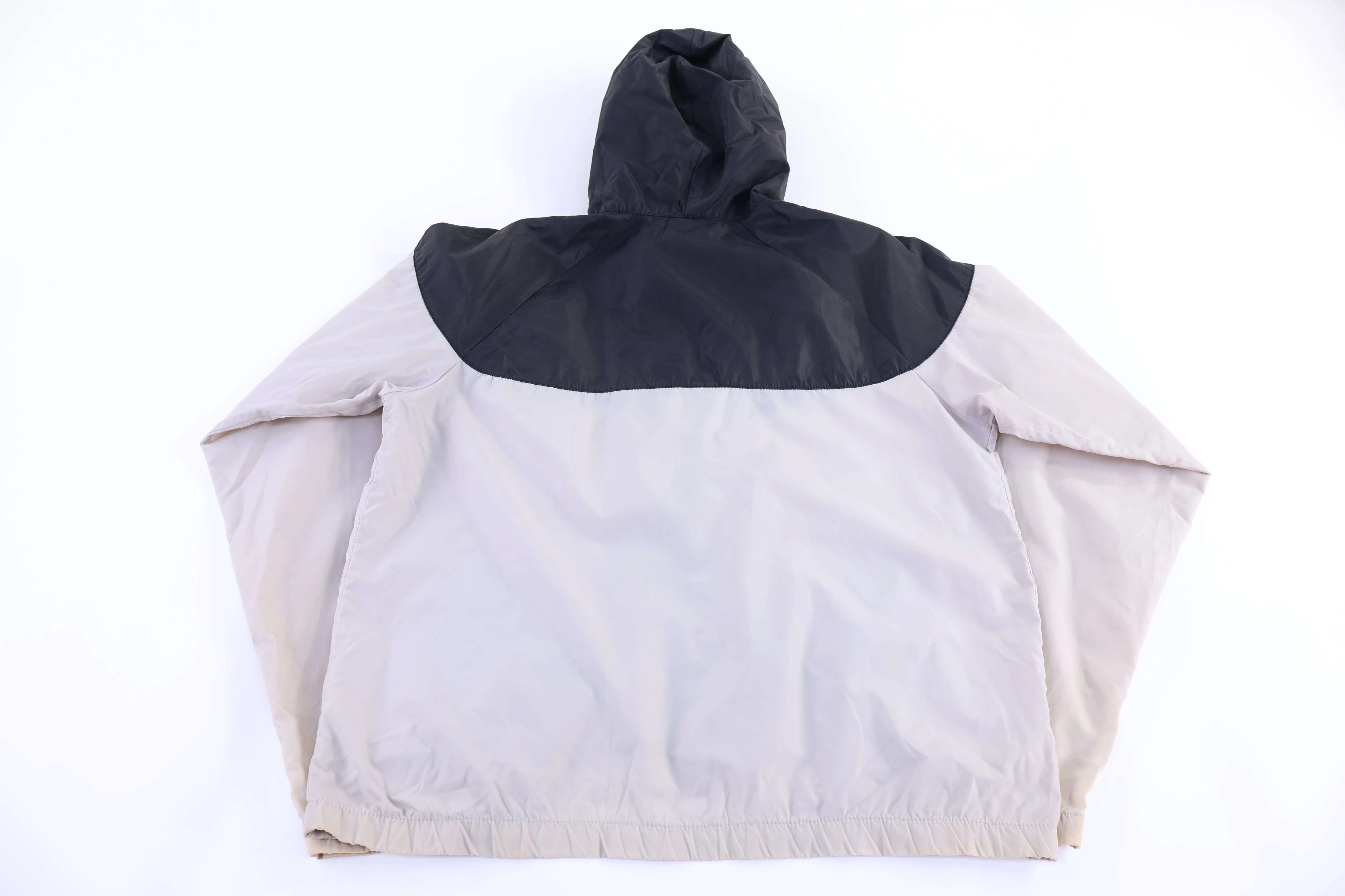 90's Nike Embroidered Logo Full Zip Windbreaker - Image 2