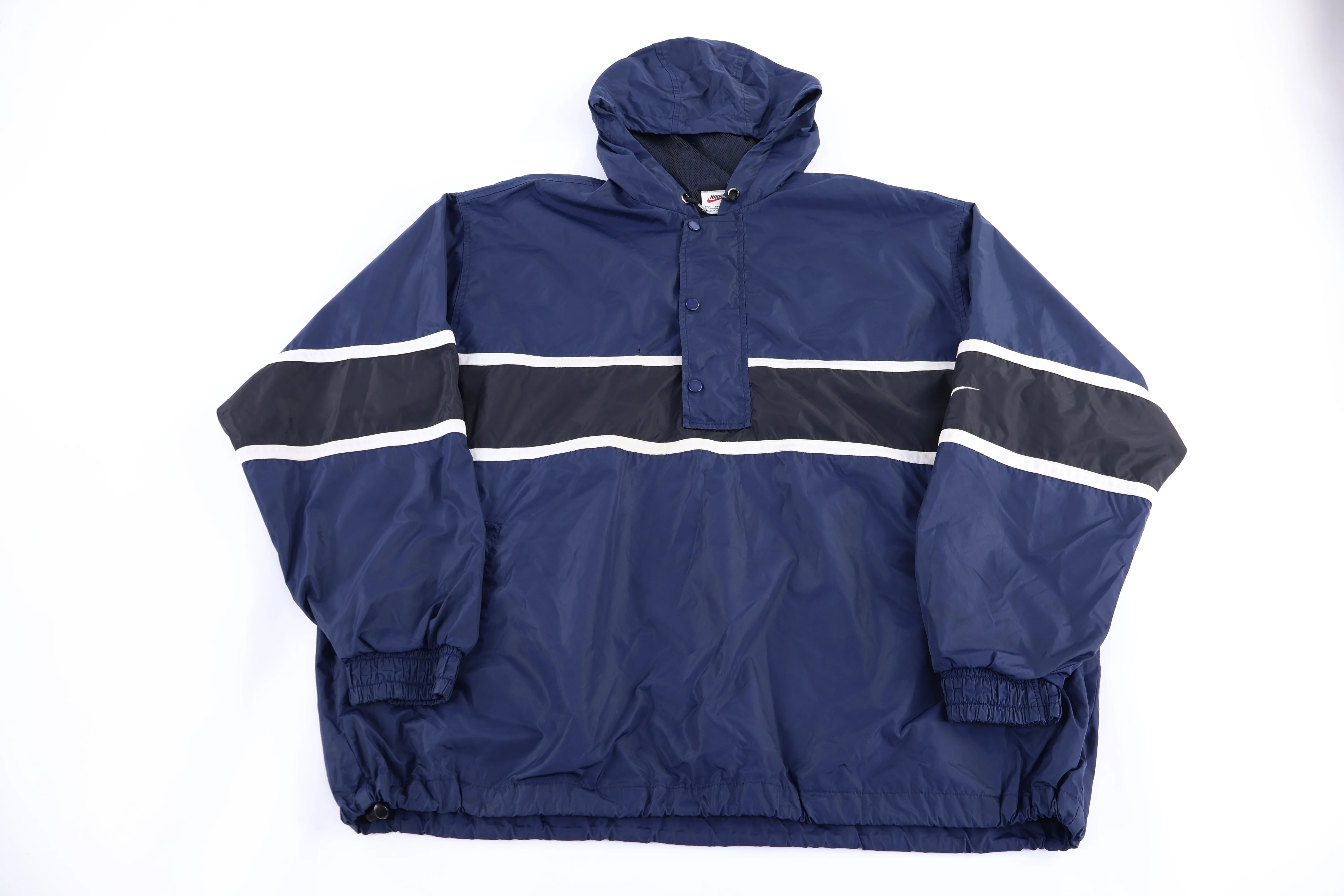 90's Nike Embroidered Logo Half Zip Jacket