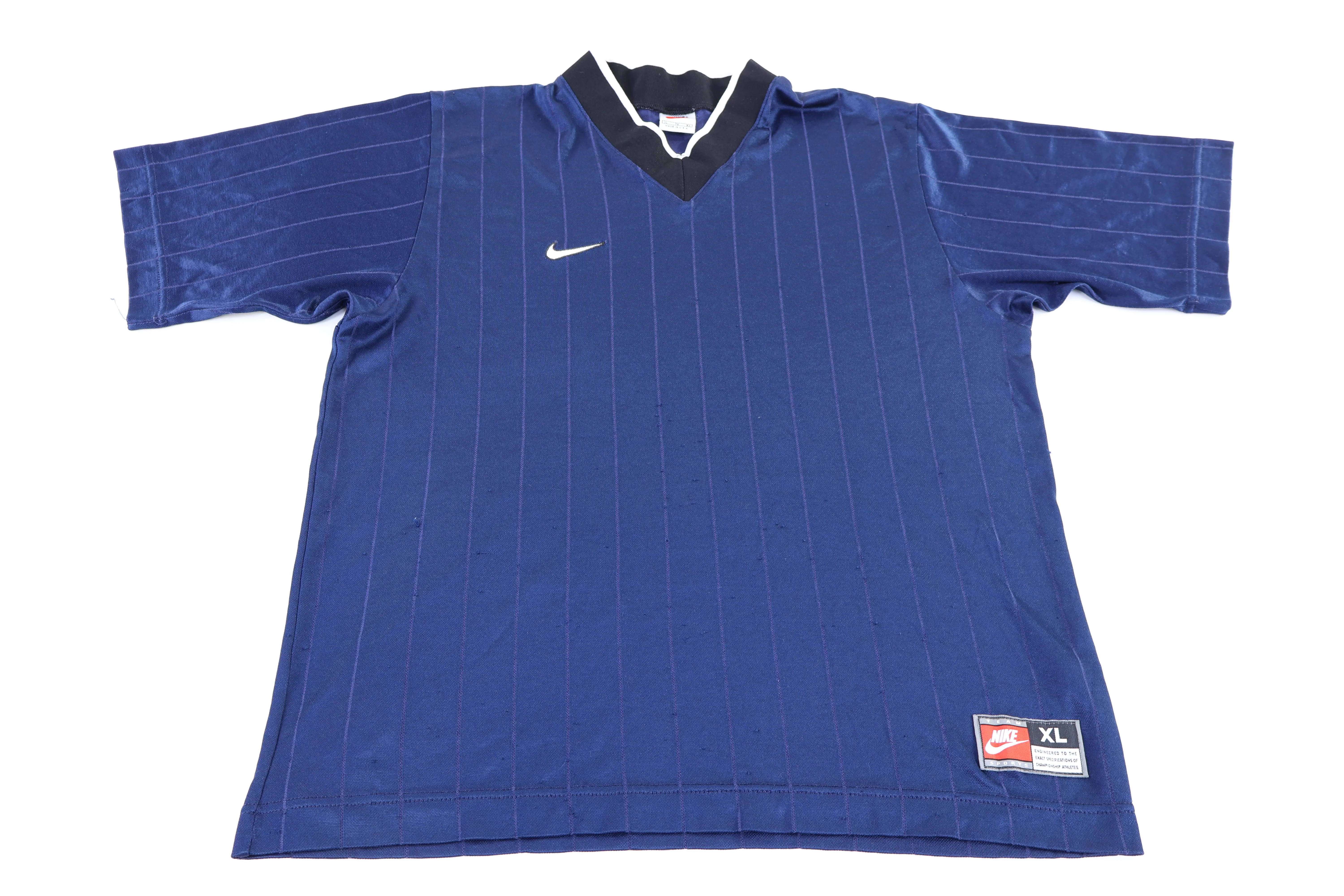 90's Nike Embroidered Logo Navy Blue Jersey