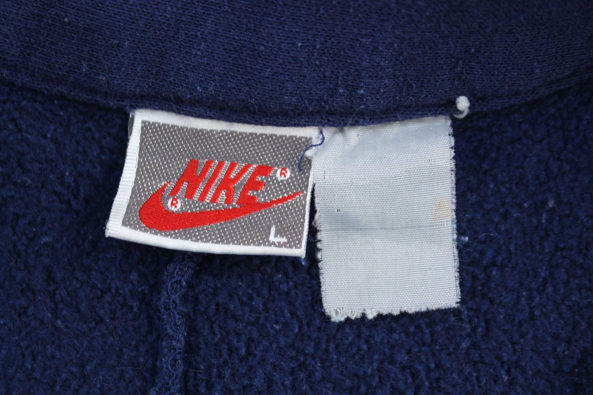 90's Nike Embroidered Logo Quarter Zip Sweatshirt - Image 5