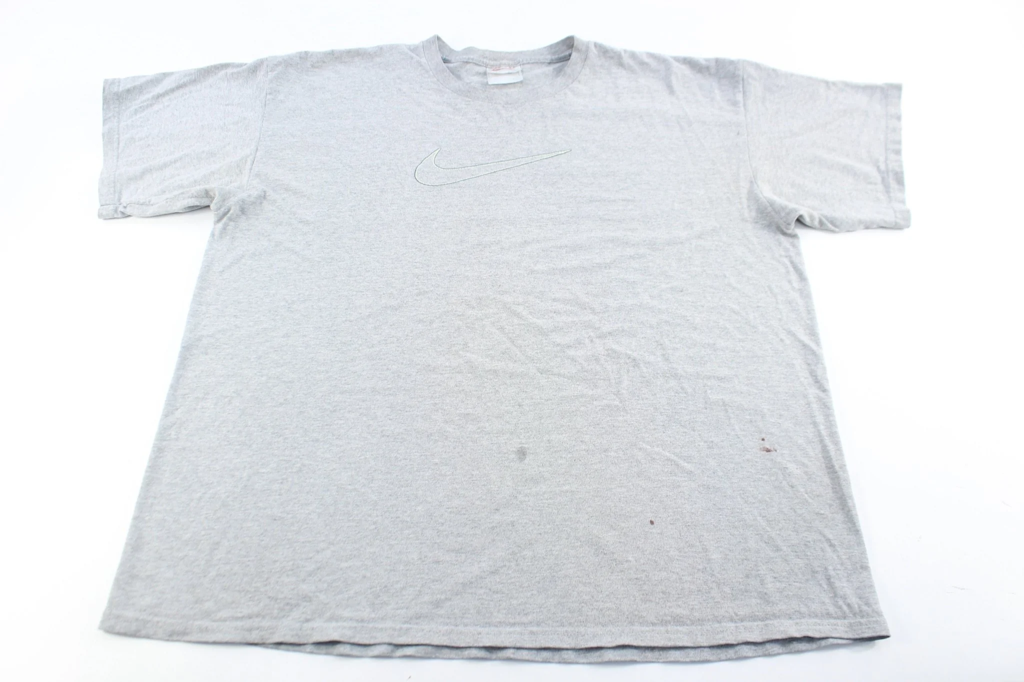 90's Nike Logo Grey T-Shirt