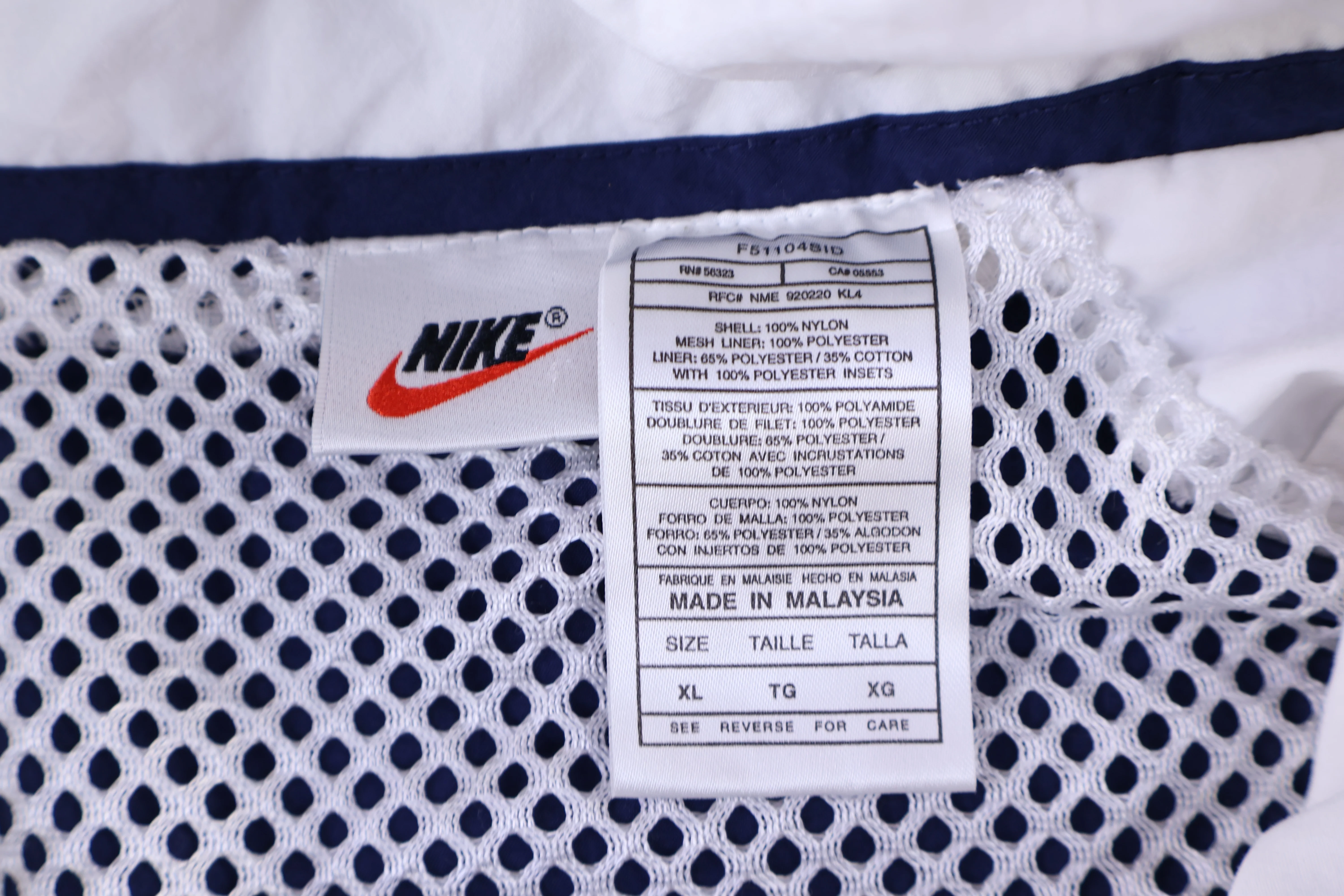 90's Nike Multicolor Full Zip Jacket - Image 3