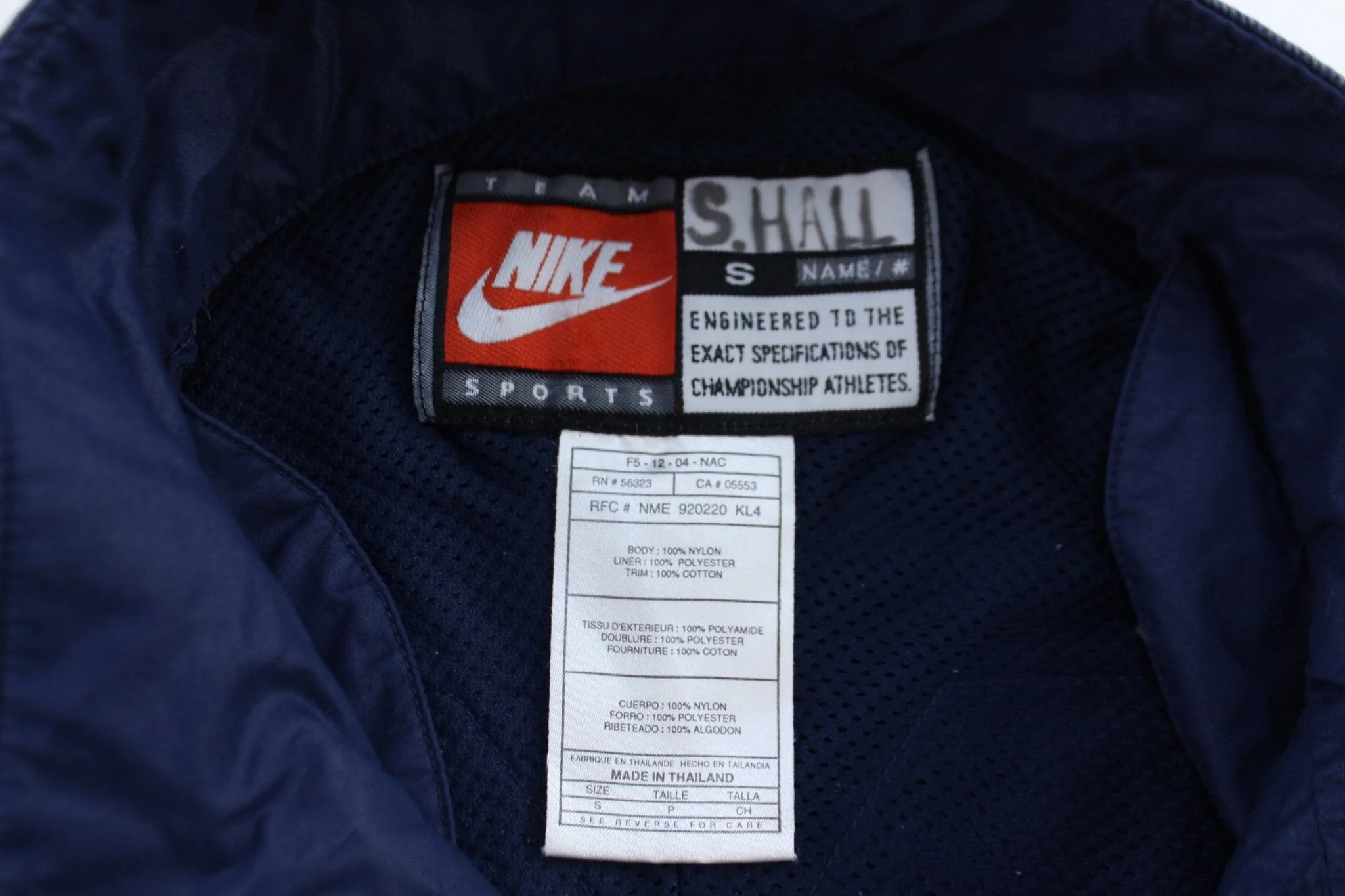 90's Nike University of Michigan Quarter Zip Windbreaker - Image 3