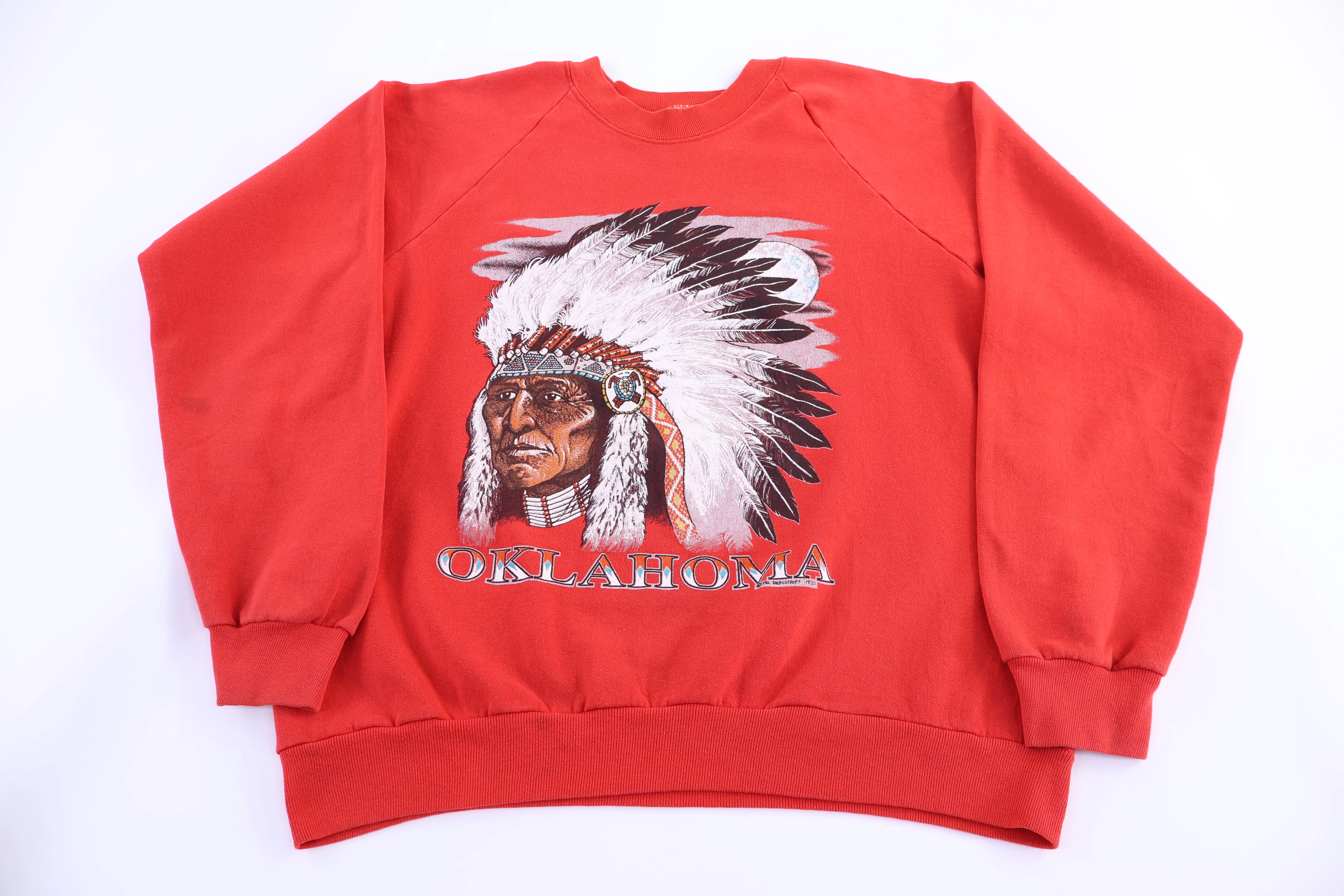 90's Oklahoma Native American Sweatshirt