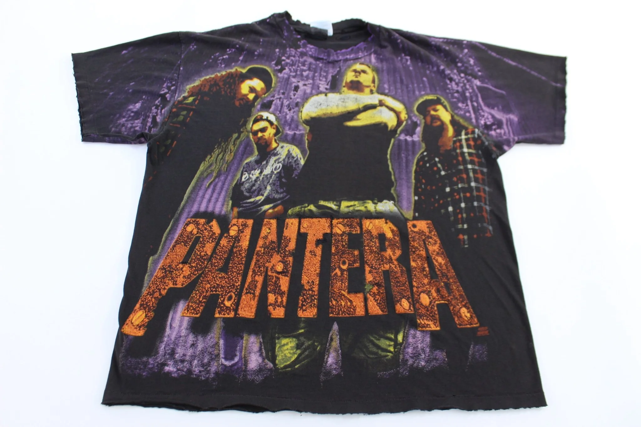 90's Pantera All Over Graphic T-shirt